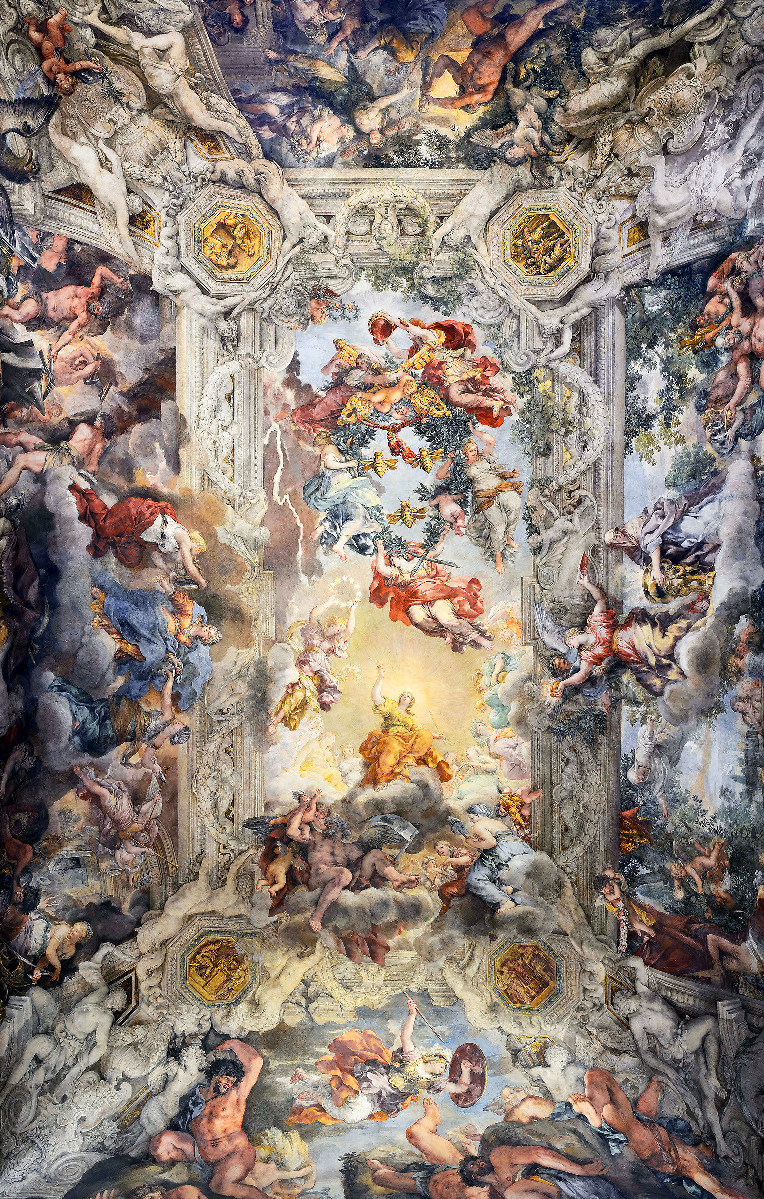 Affresco di Palazzo Barberini a Roma