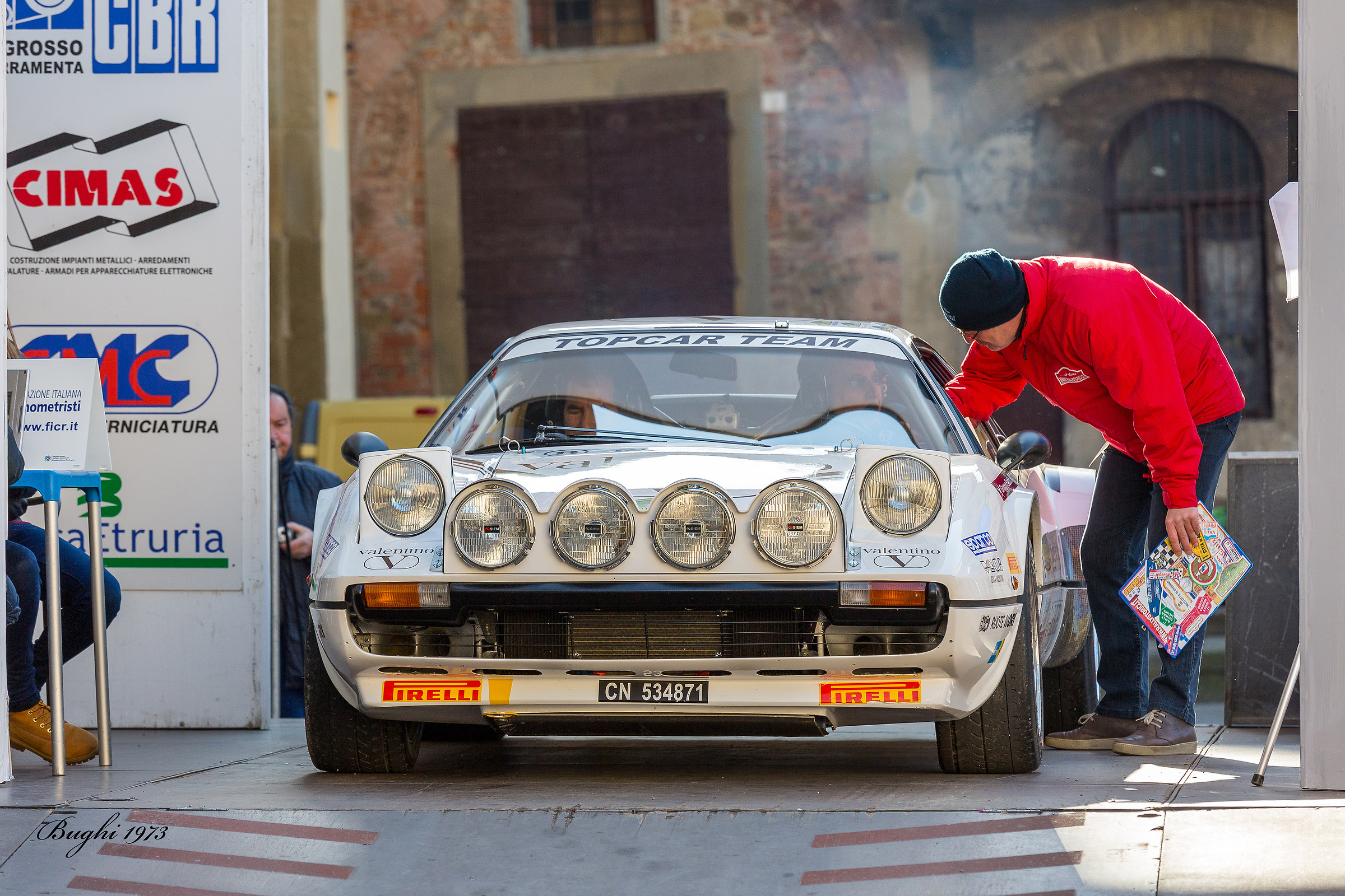 Historic Rally Valli Aretine - Now start