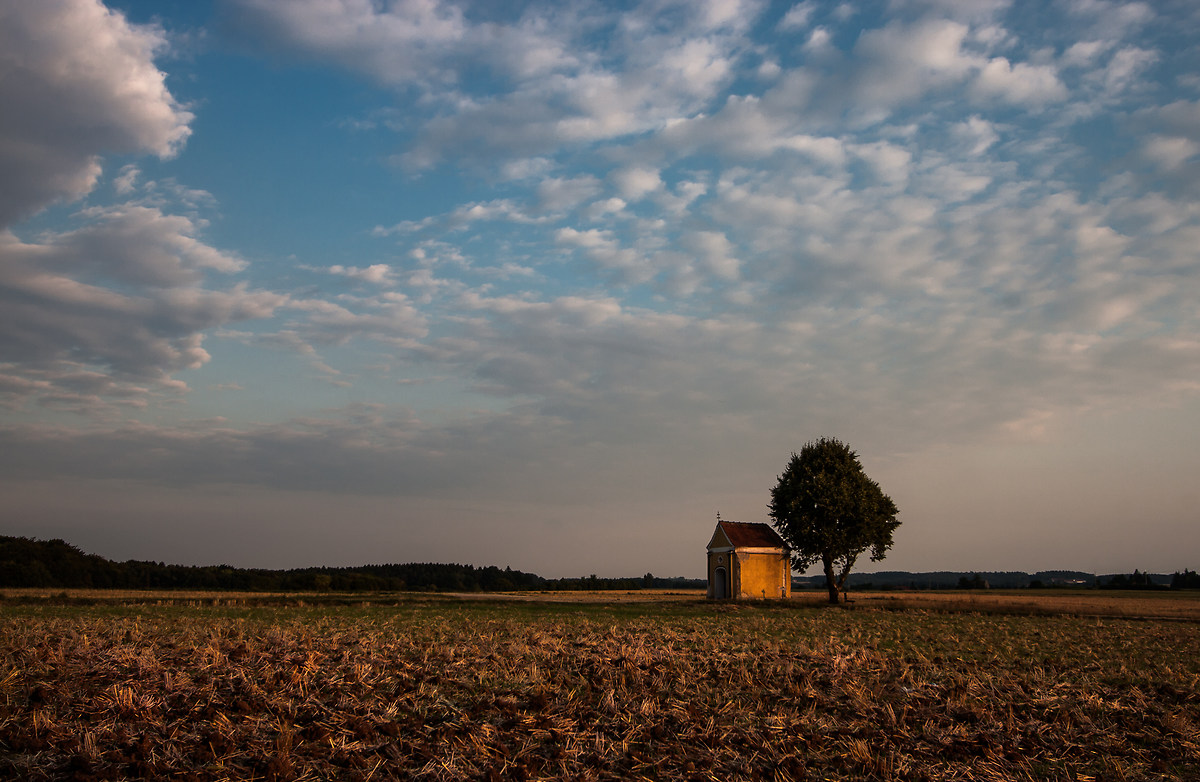 Night falls on the corner of Bavaria ...
