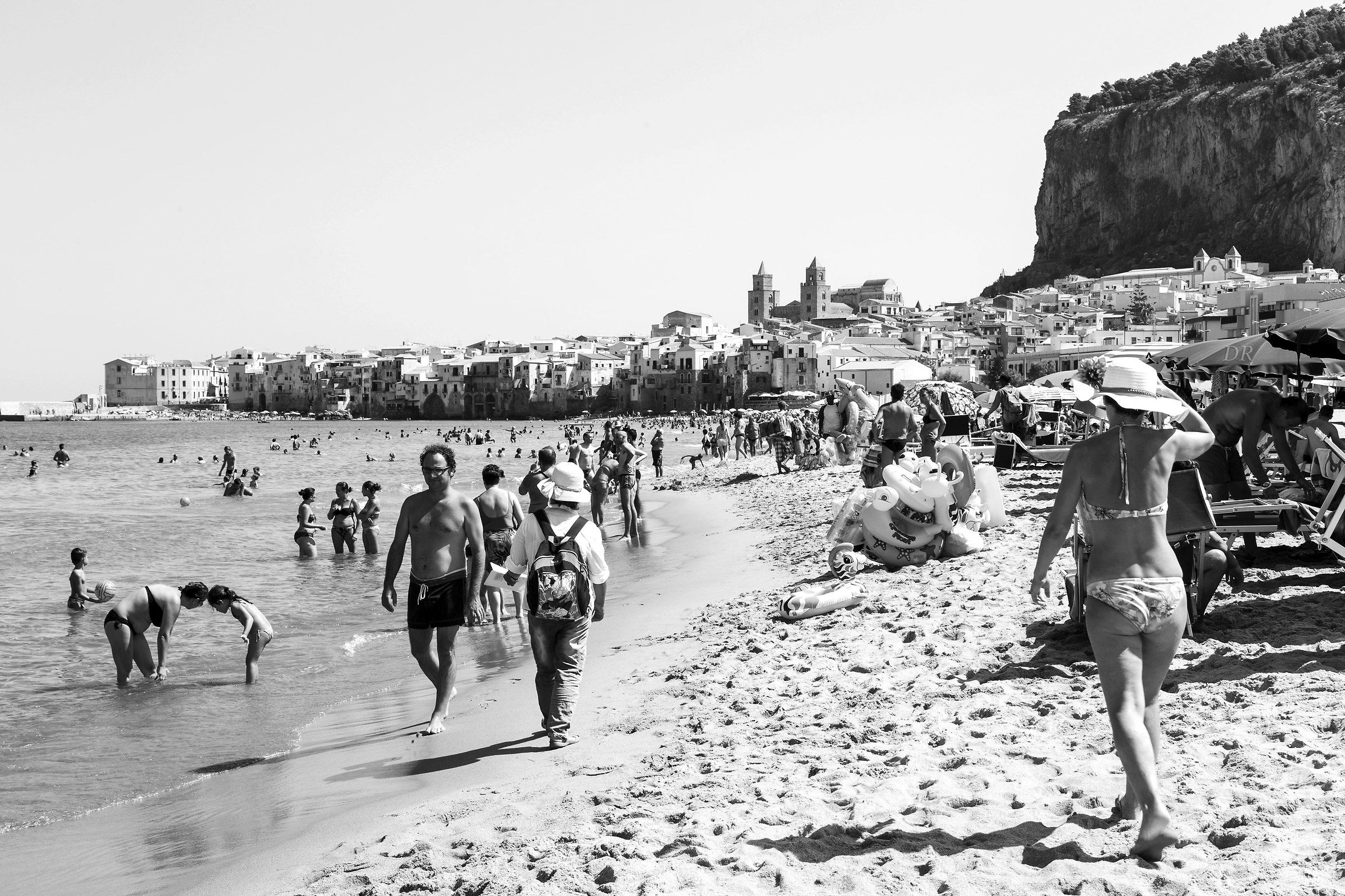 Cefalu Beach.