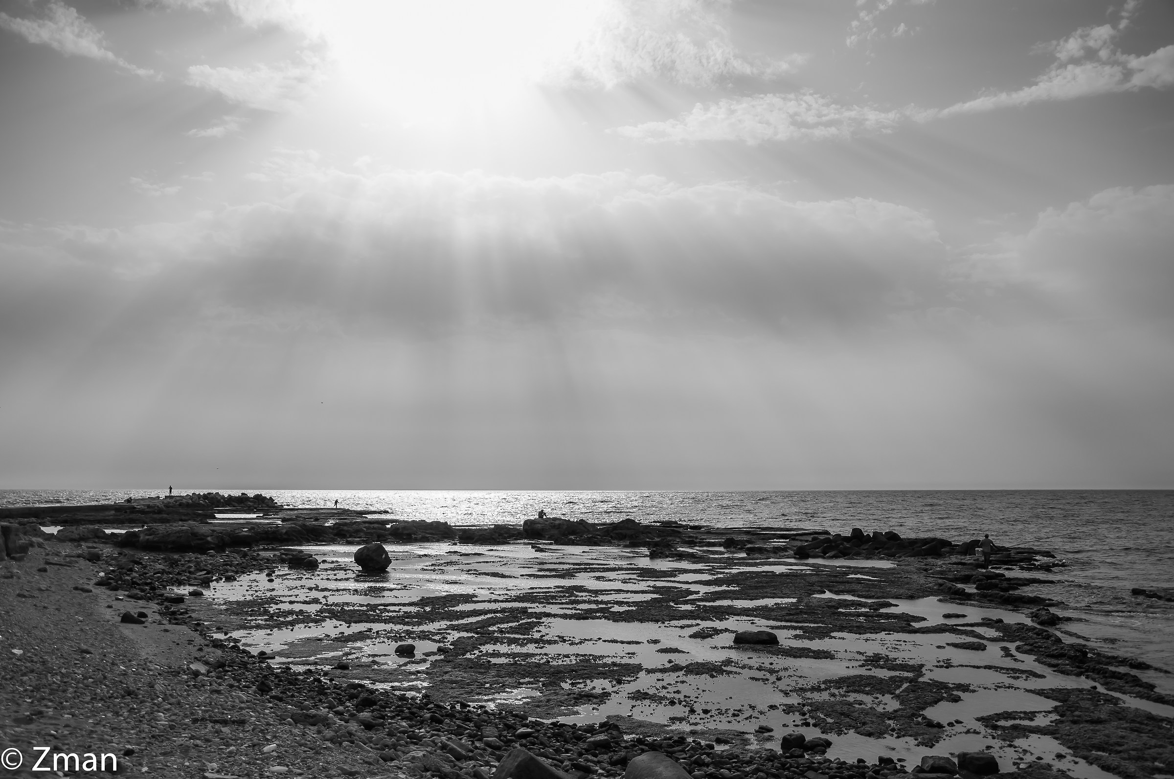 Tramonto a Al Fanar Tyr