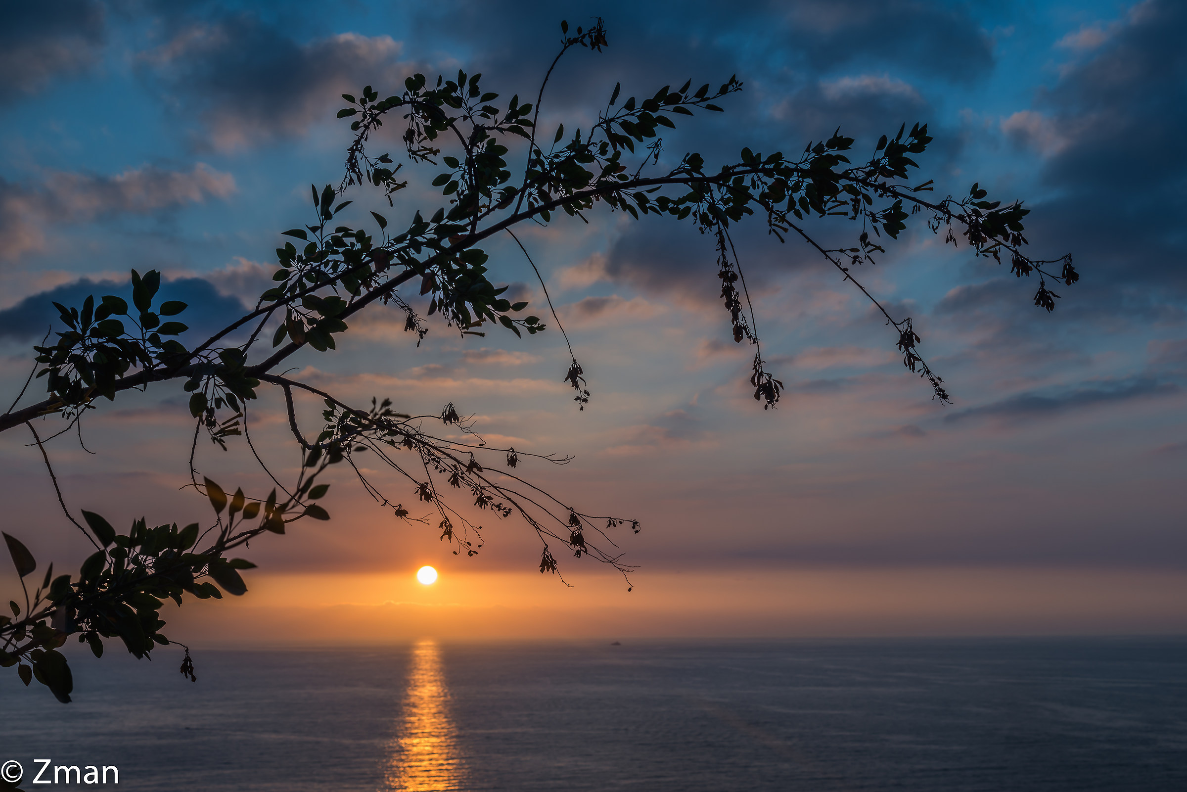 Sunset From Our Balcony
