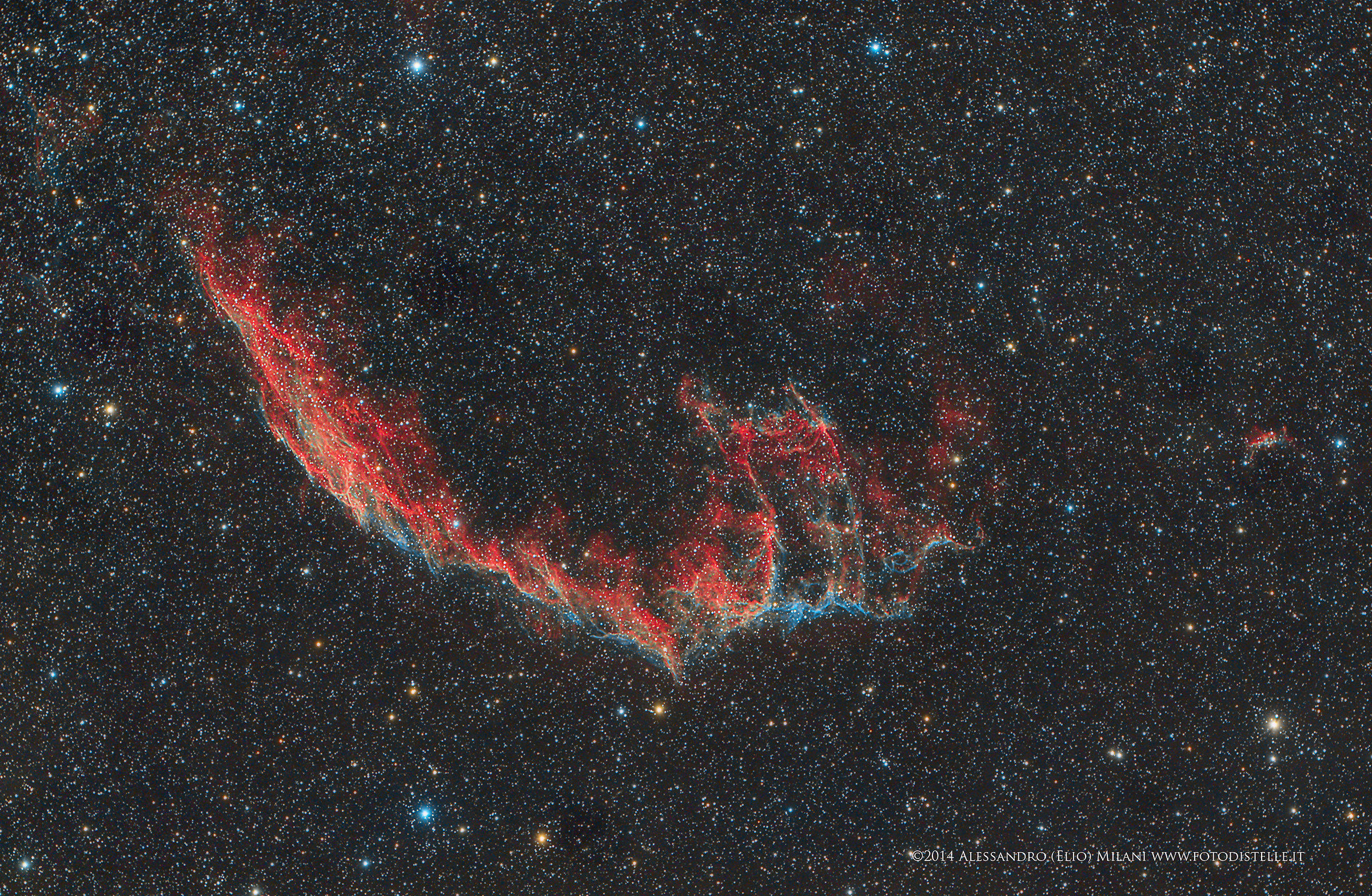 NGC 6992/6995 Nebuolsa Velo est
