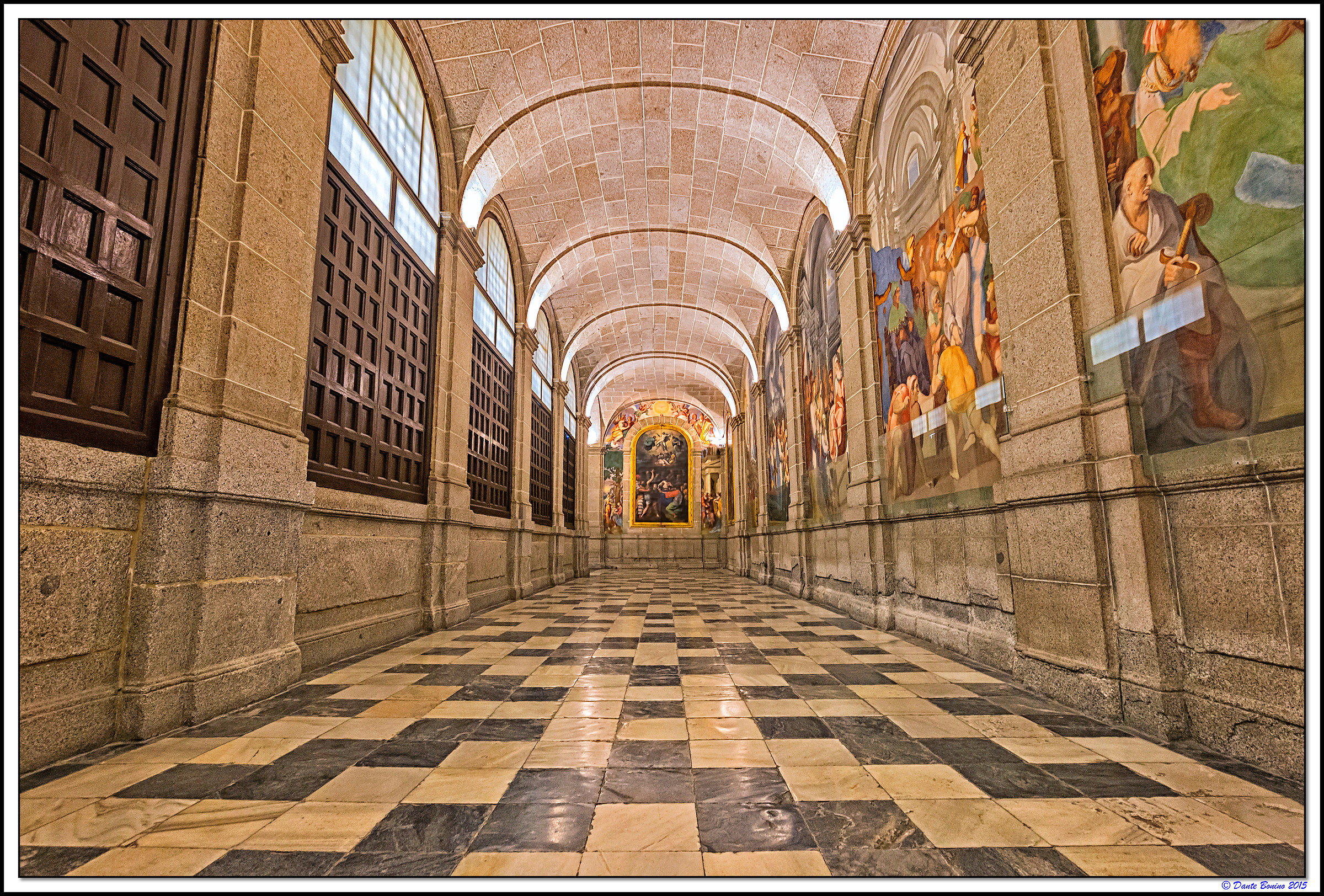 Escorial: The main cloister