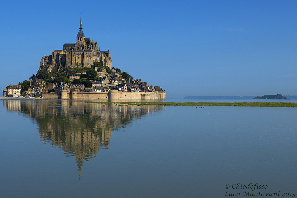 Mont Saint Michel al mattino