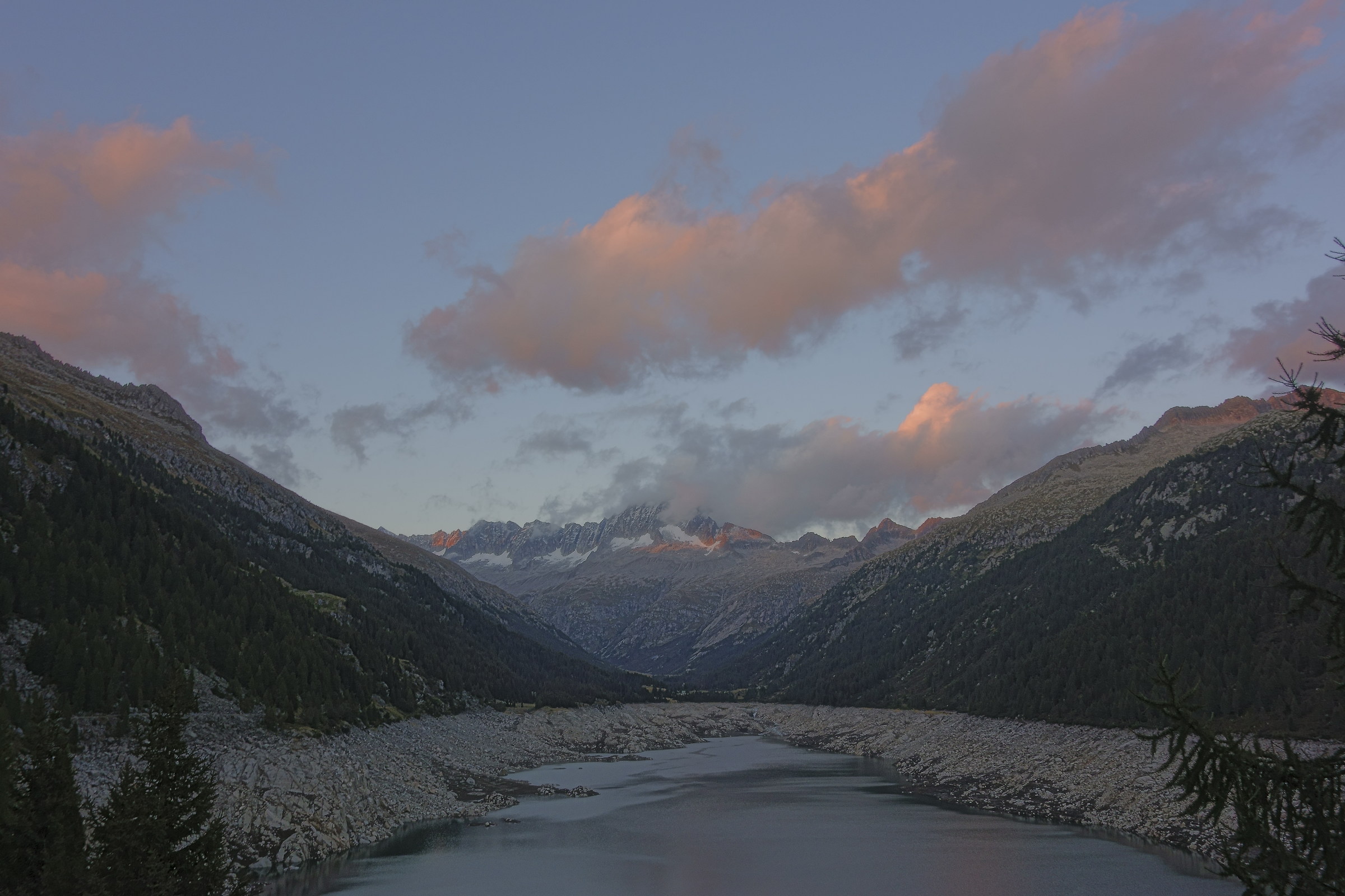 sunset in the valley of smoke