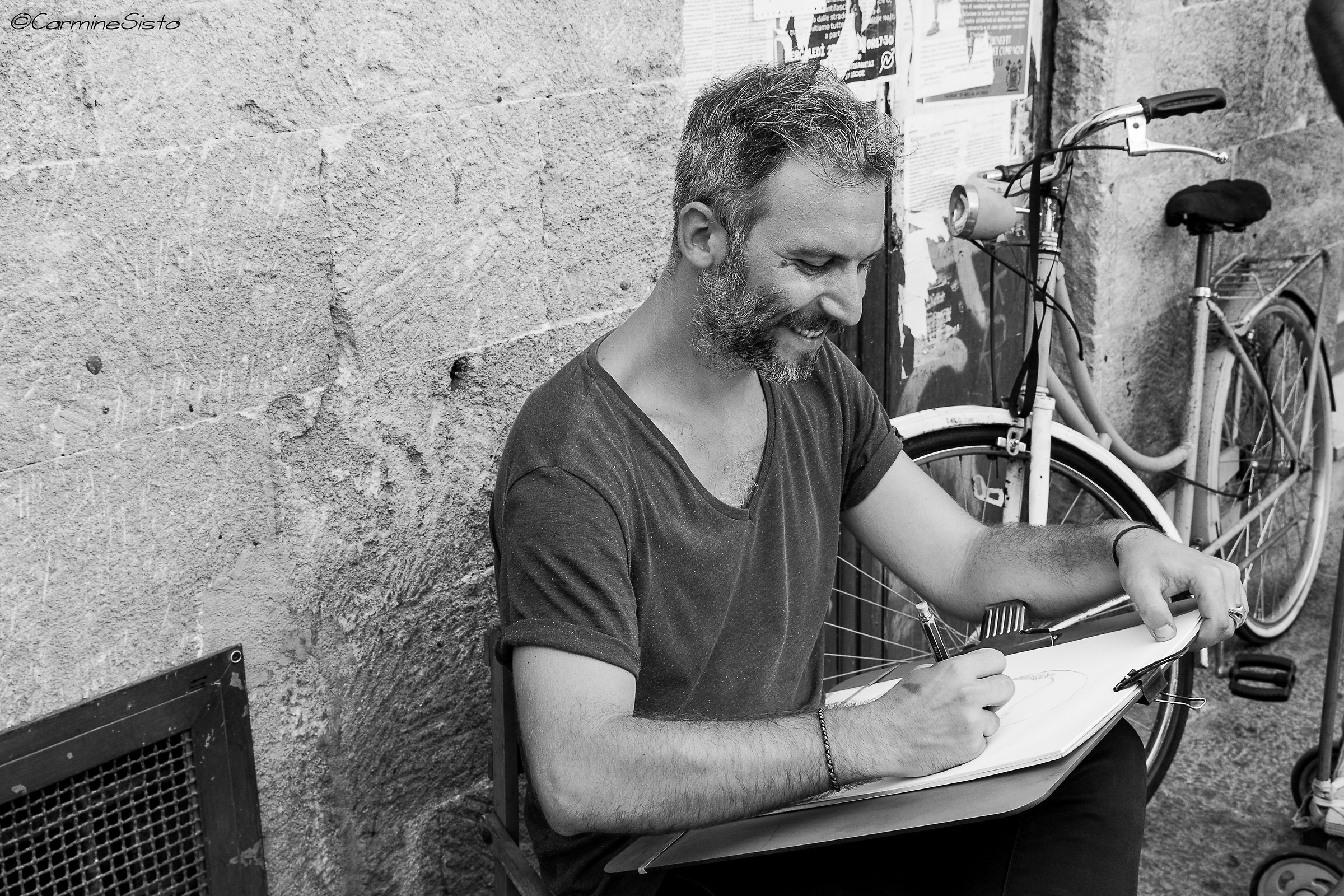 Espressione di un artista