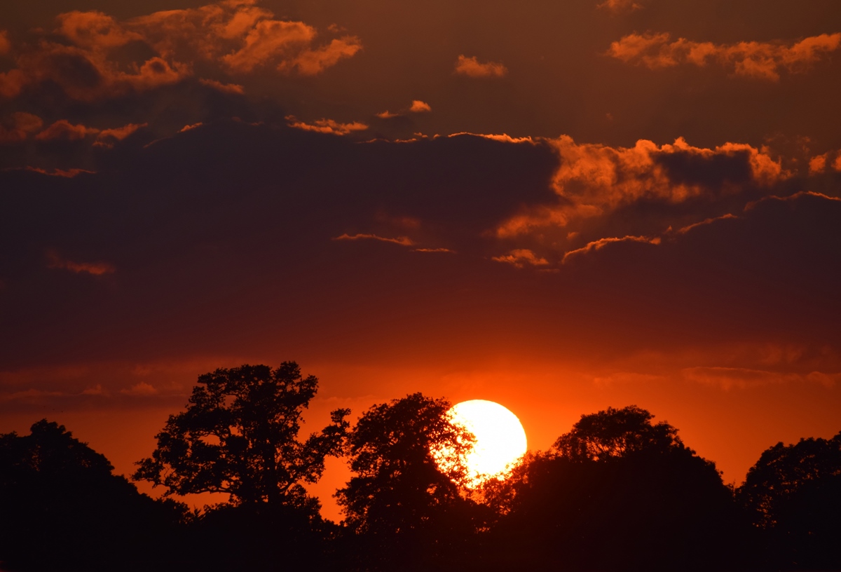 As the sun goes down....