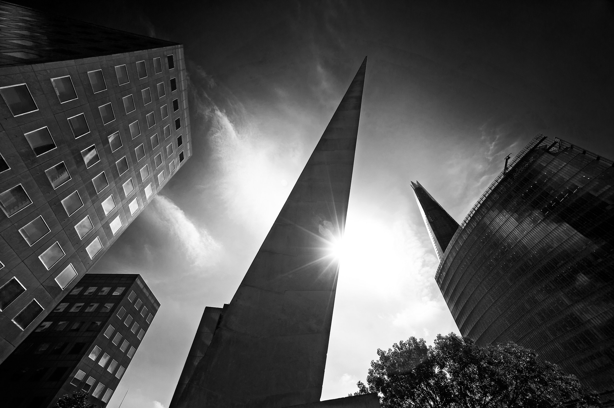 Looking Up, in London...