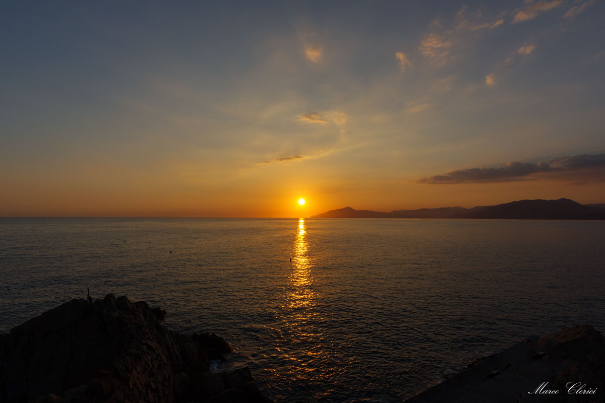Tramonto A Sestri Levante
