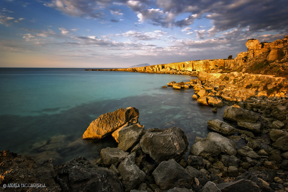 Sunset at Cala Rossa (Favignana)