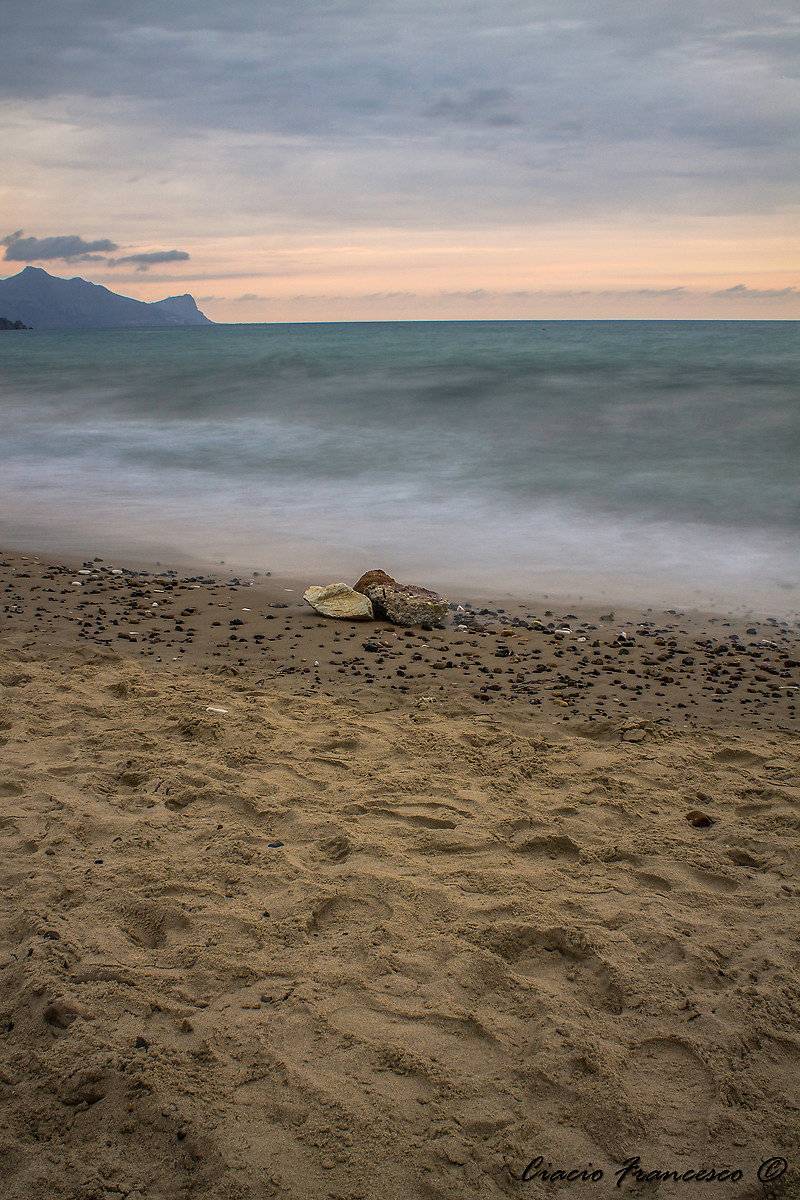 Sand that no longer hot