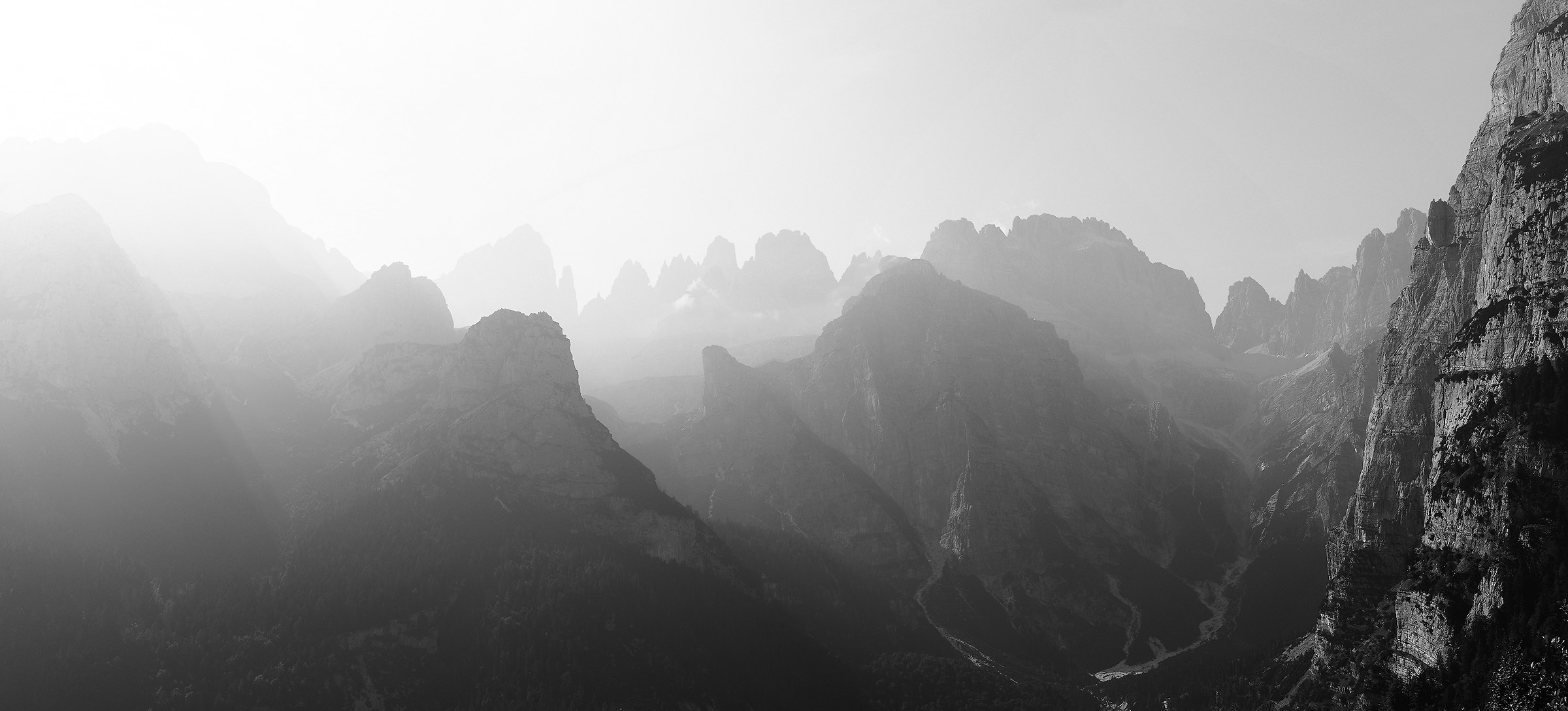 Dolomiti del Brenta...in chiaroscuro