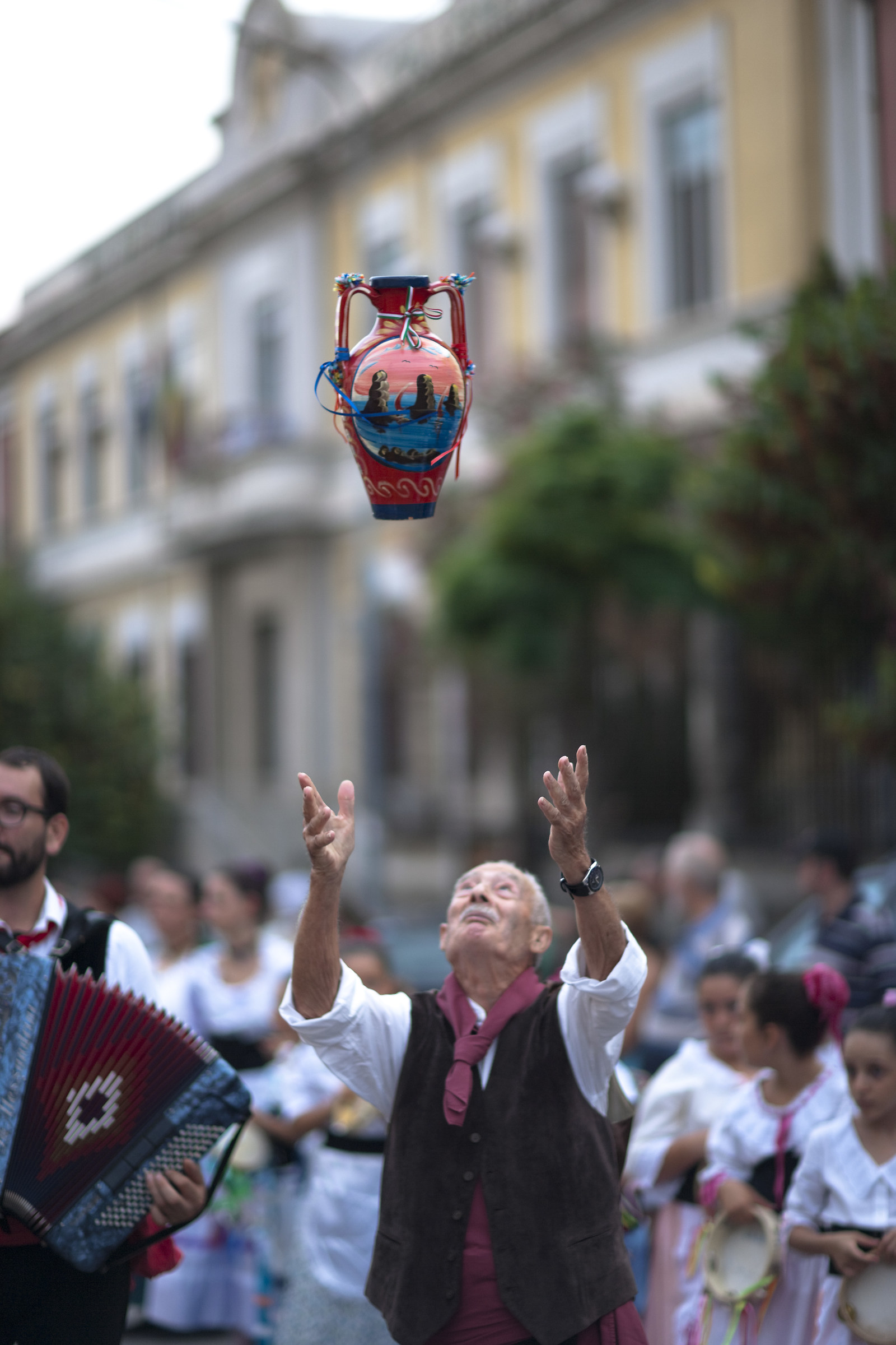 folklore in Messina in mid-August