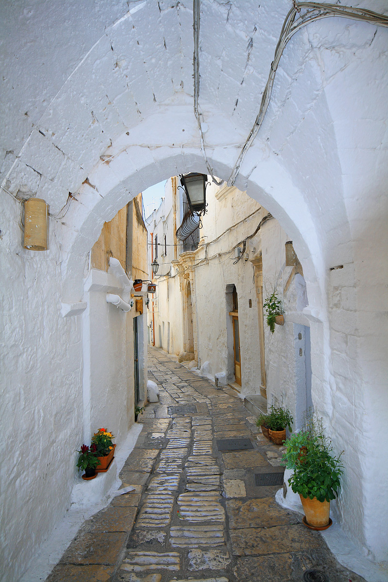 Ostuni alley.