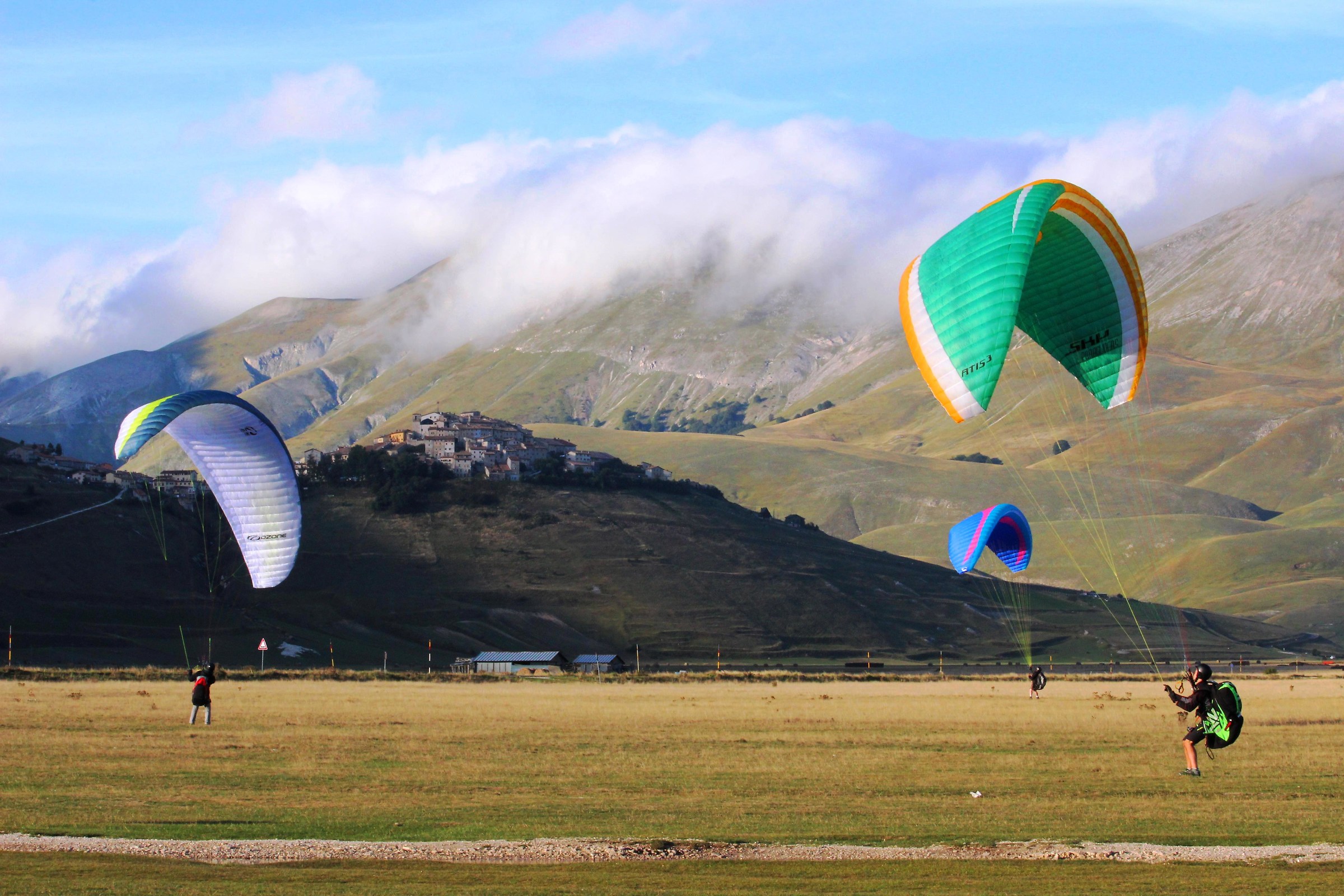 Parapendii a Castelluccio