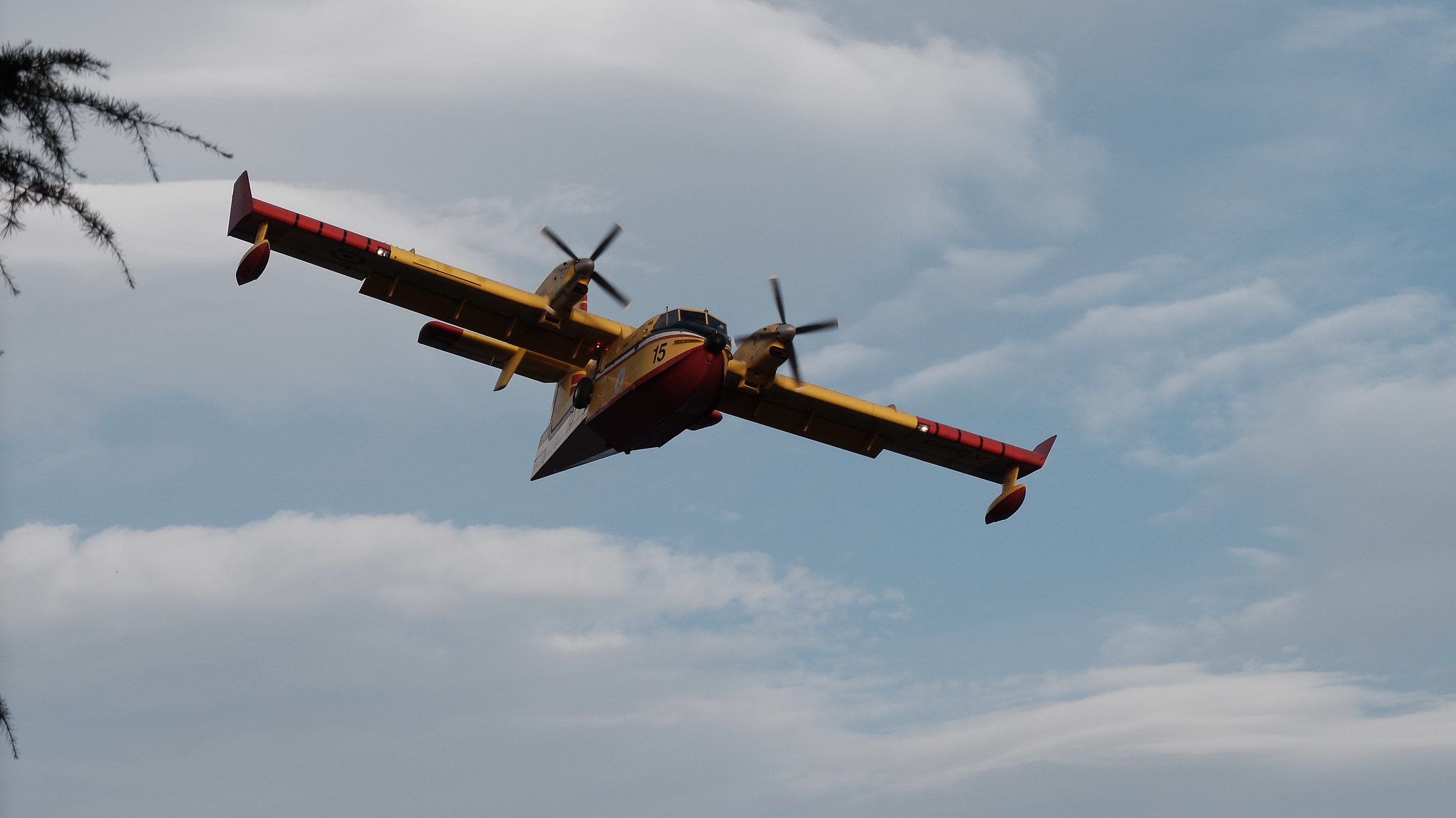 Canadair in action
