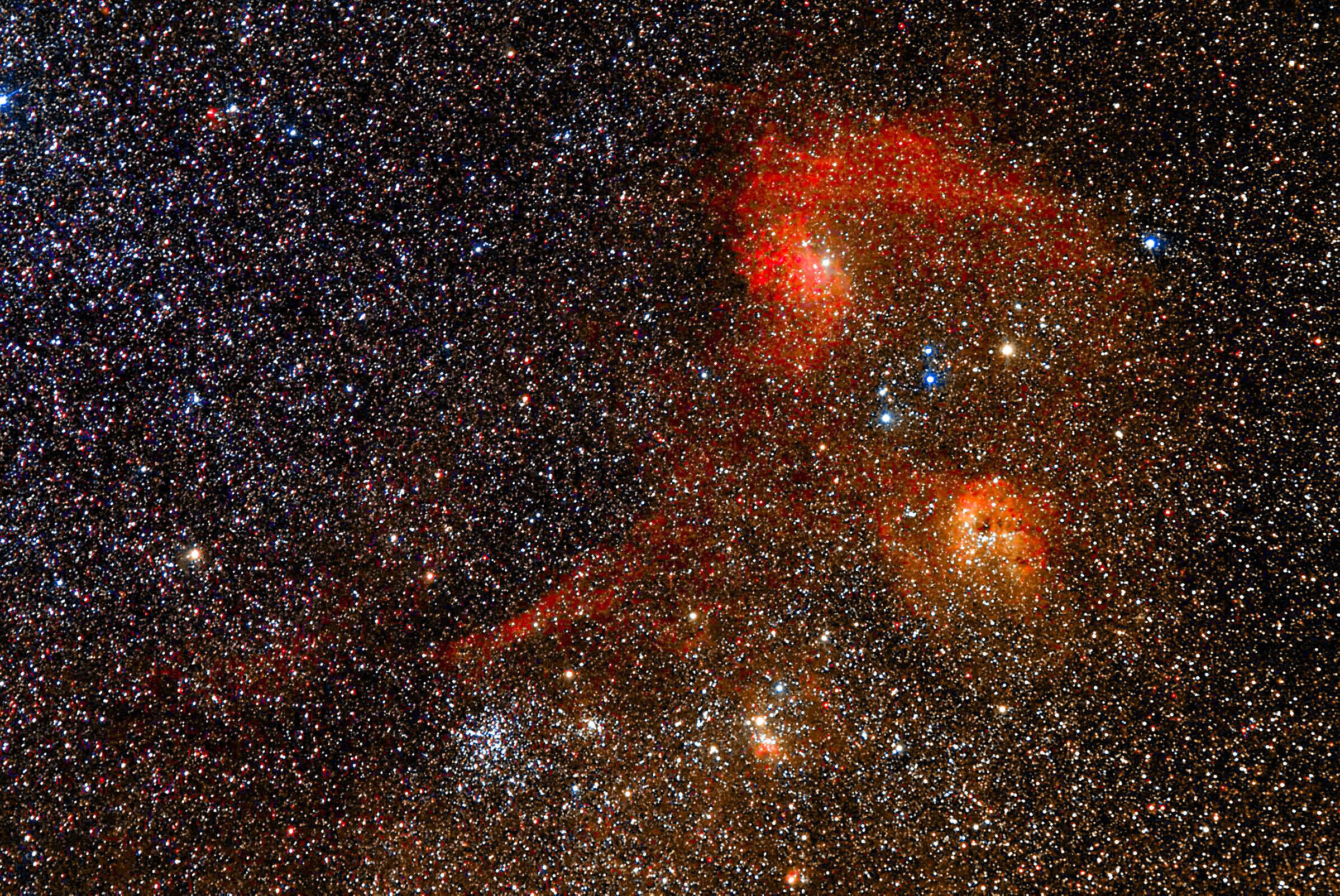 Flaming nebula star Auriga !!