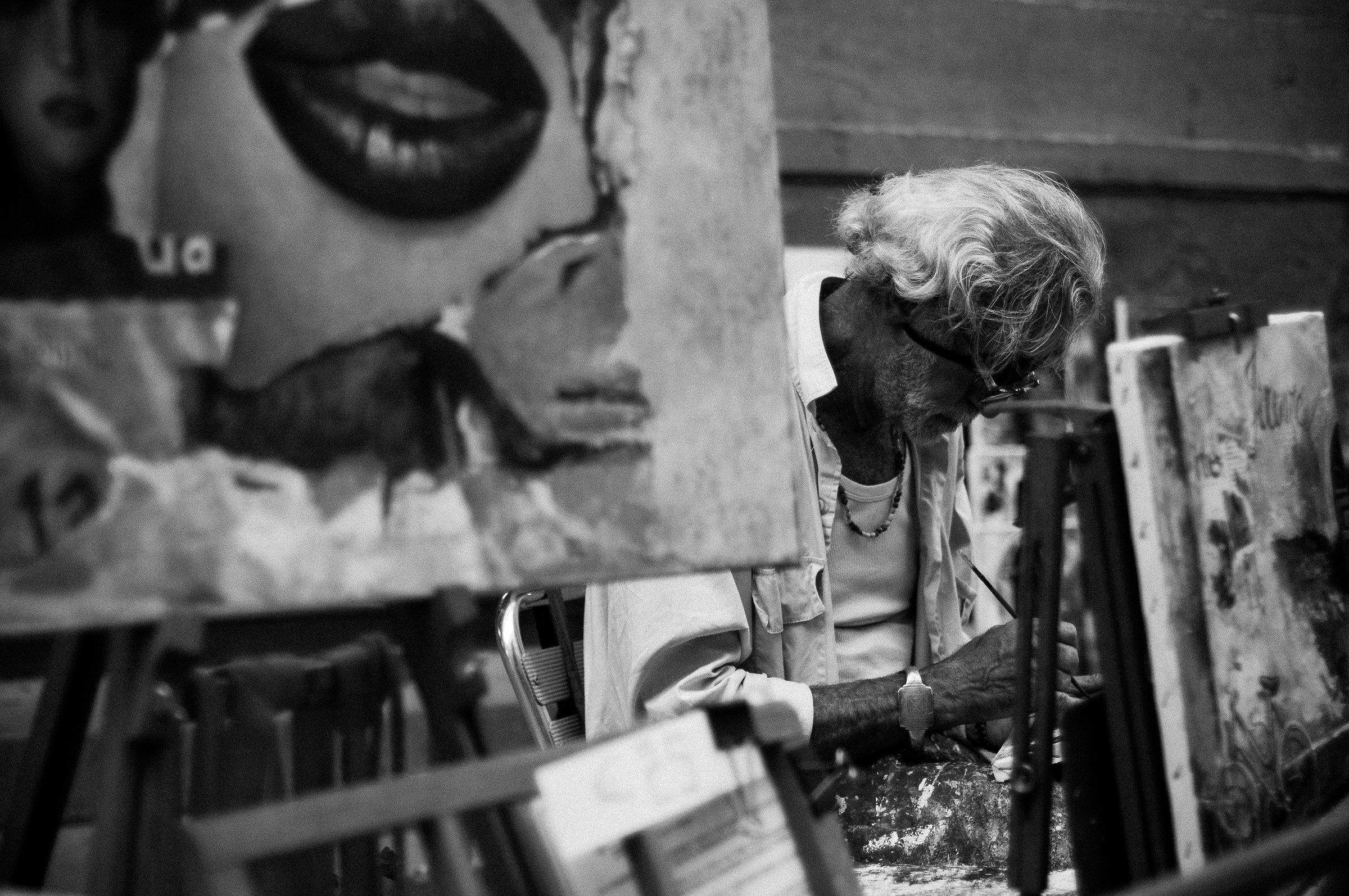 Artista di strada fiorentino