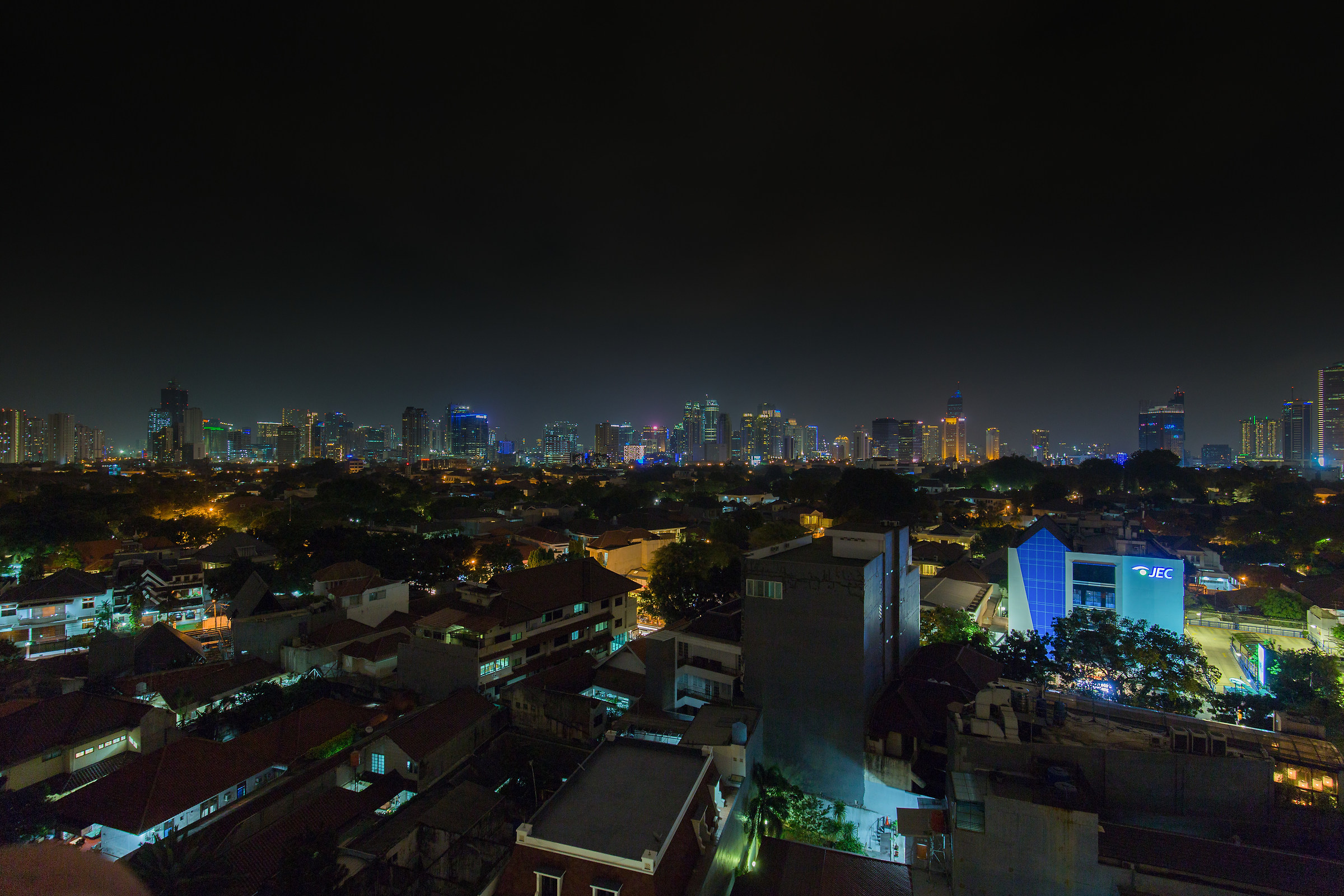 Jakarta by night