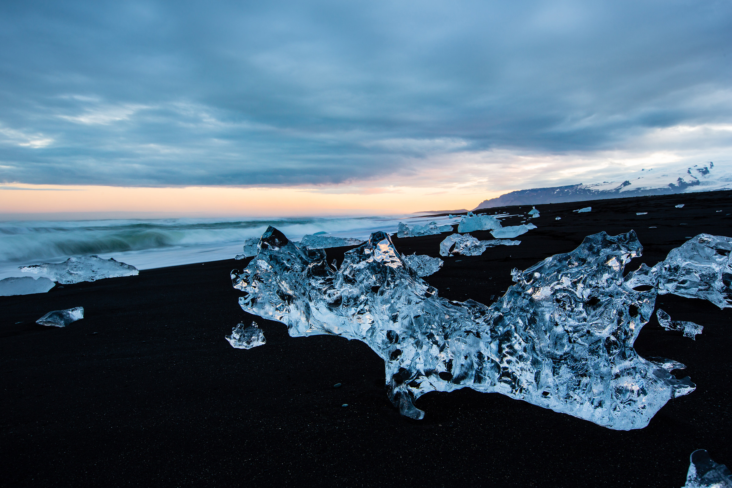 Tramonto di ghiaccio