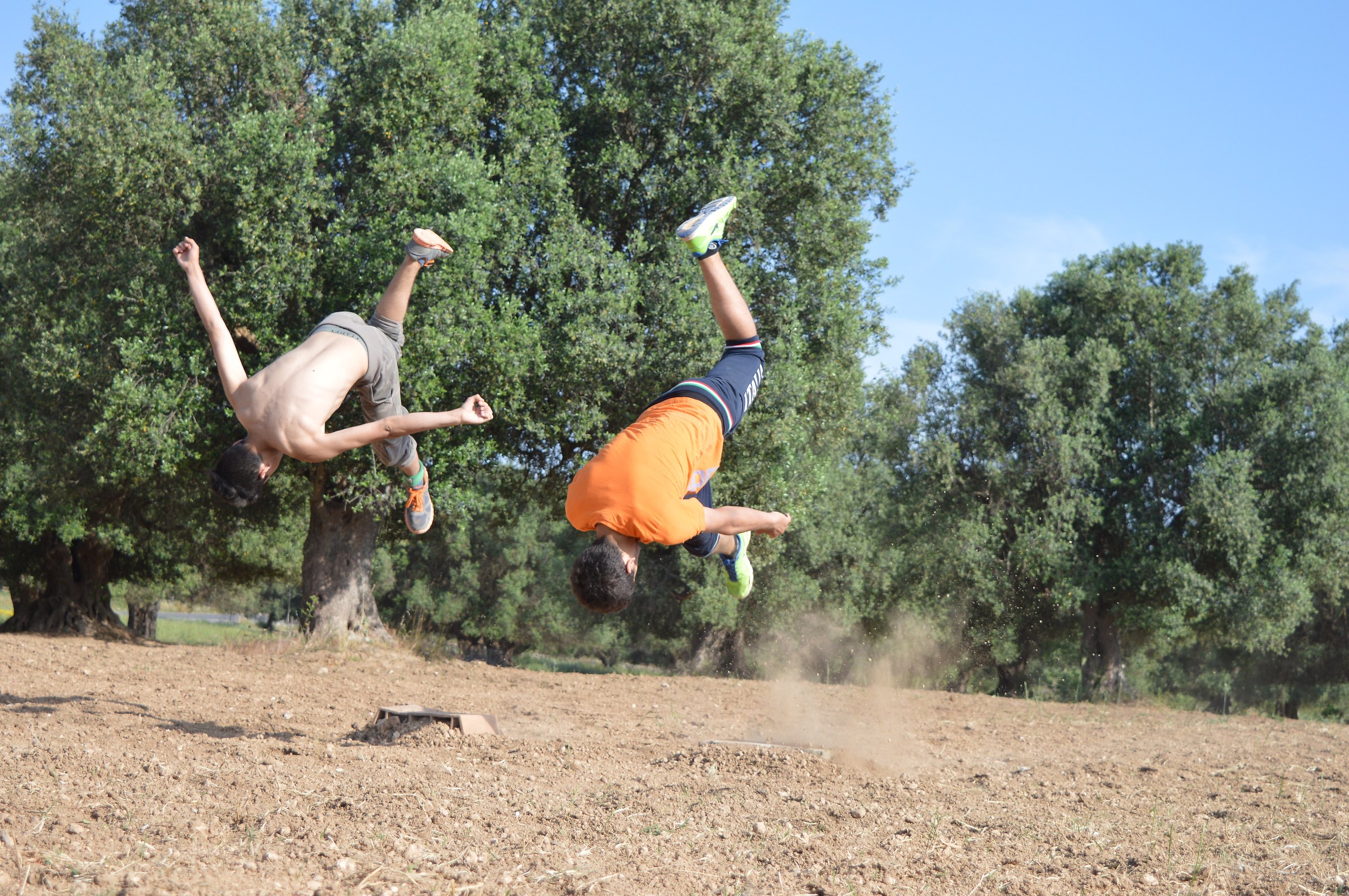 side flip sincronizzato