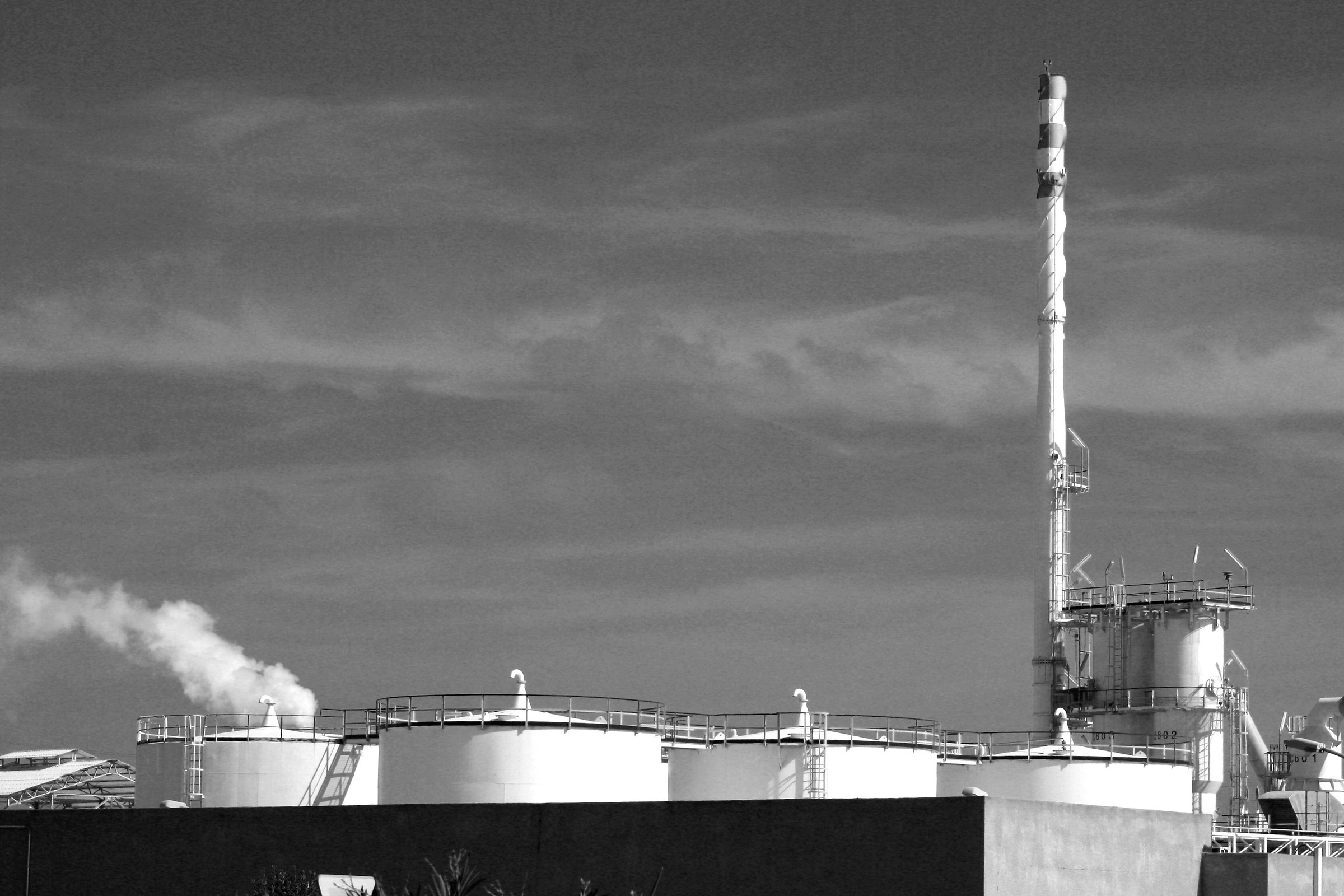 Assemini industrial plants