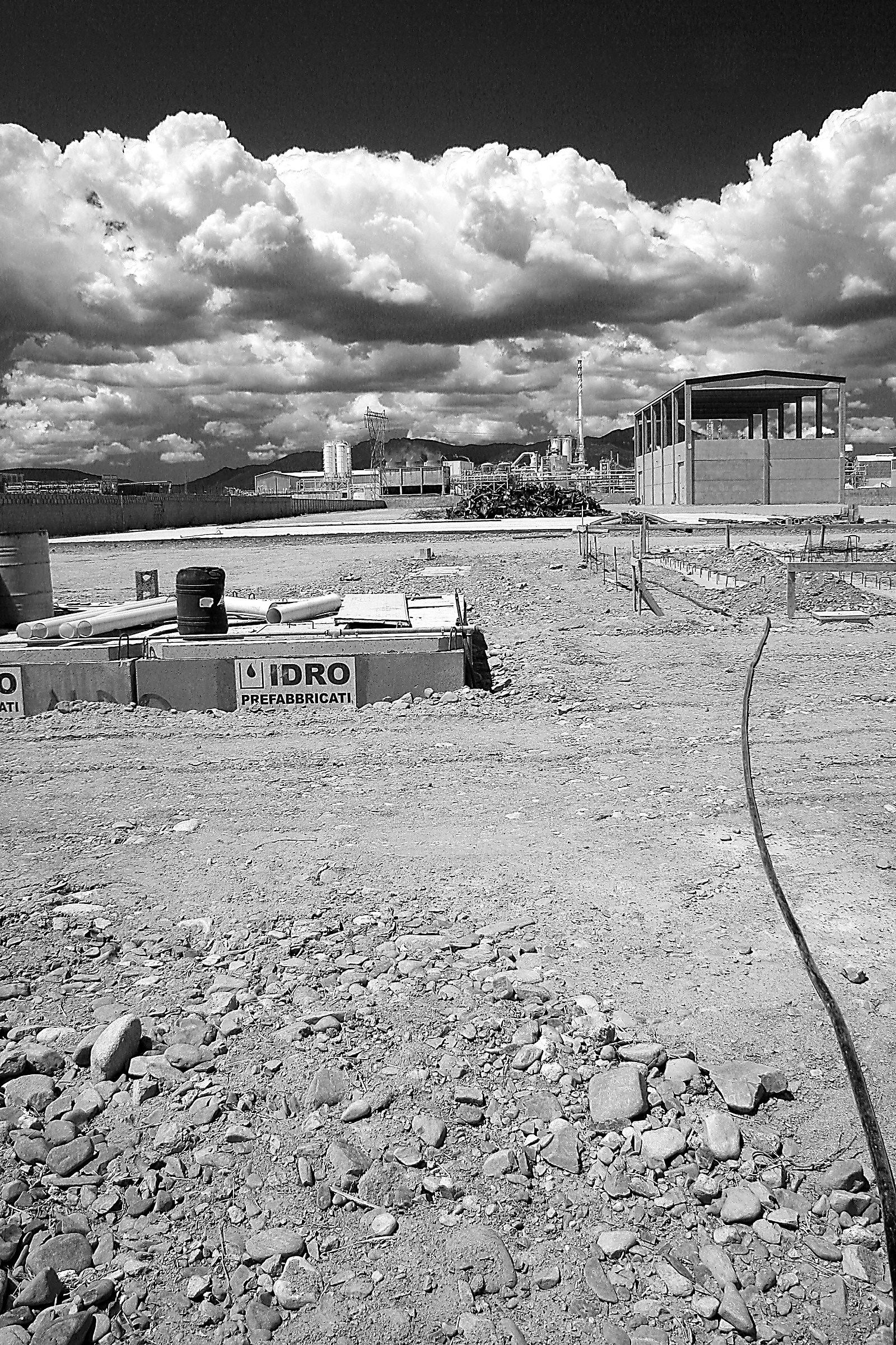 Assemini industrial plants