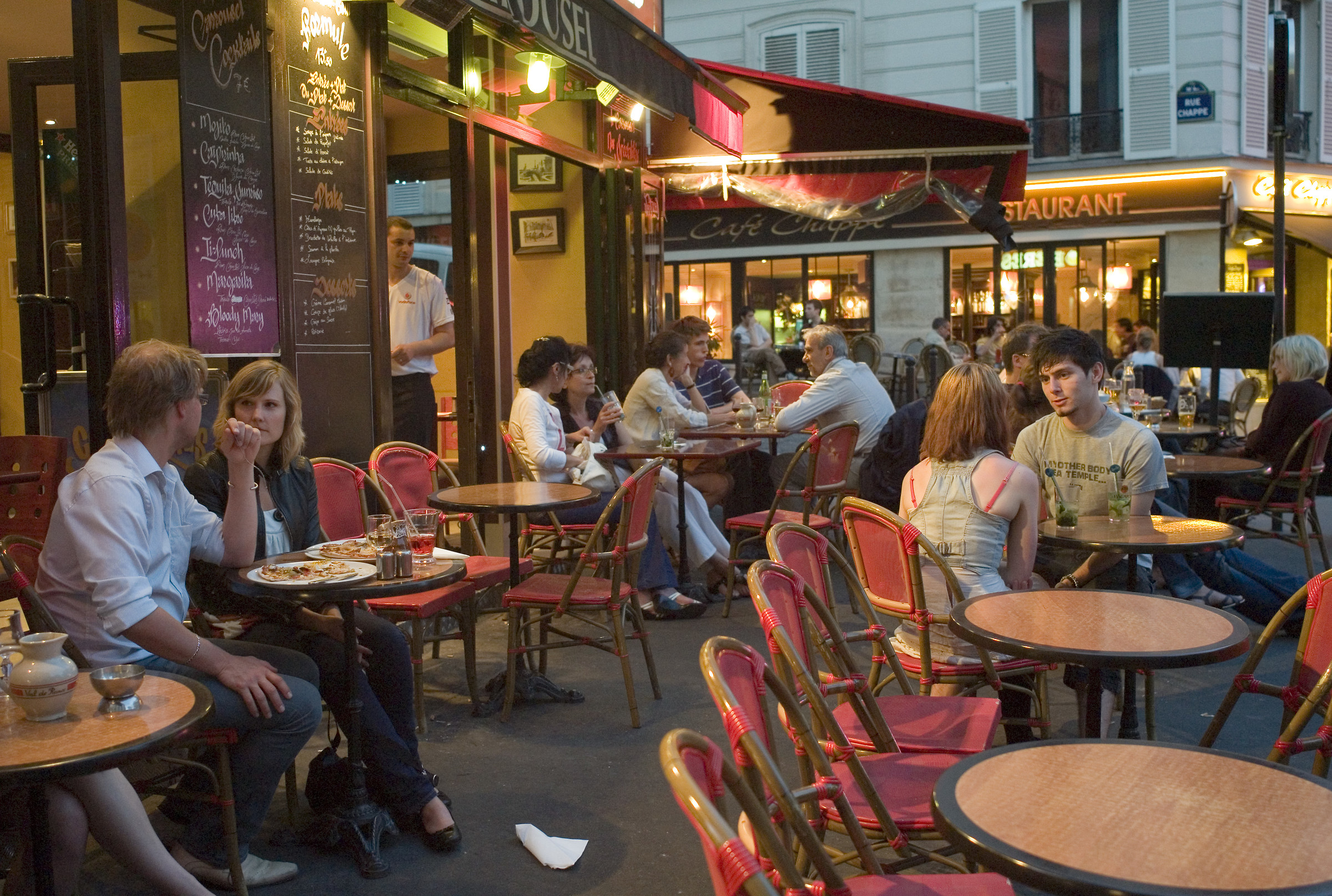 Parisian cafe