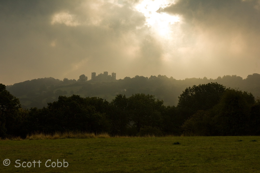 View of Riber Castle