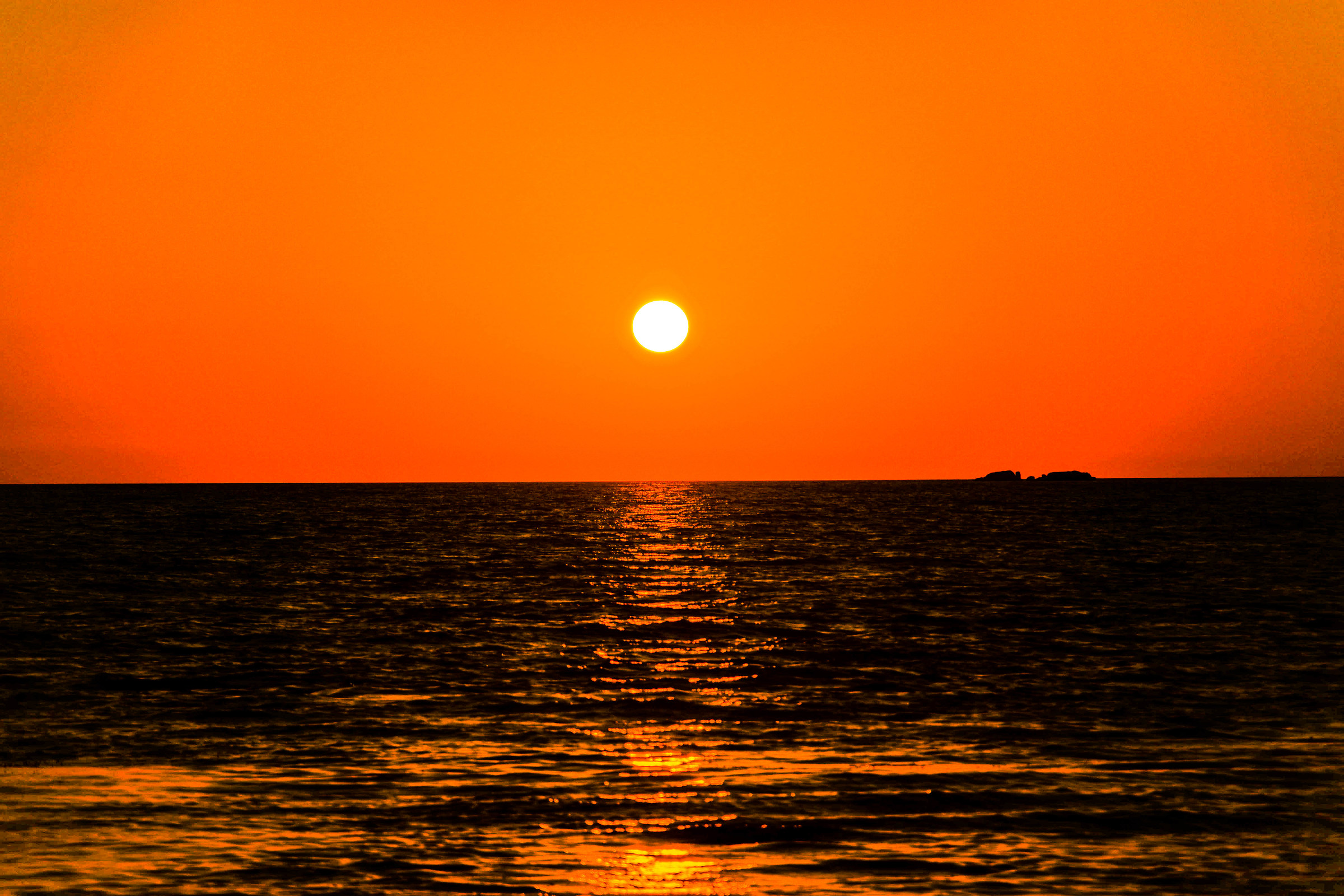 Tramonto dalla Scala dei Turchi