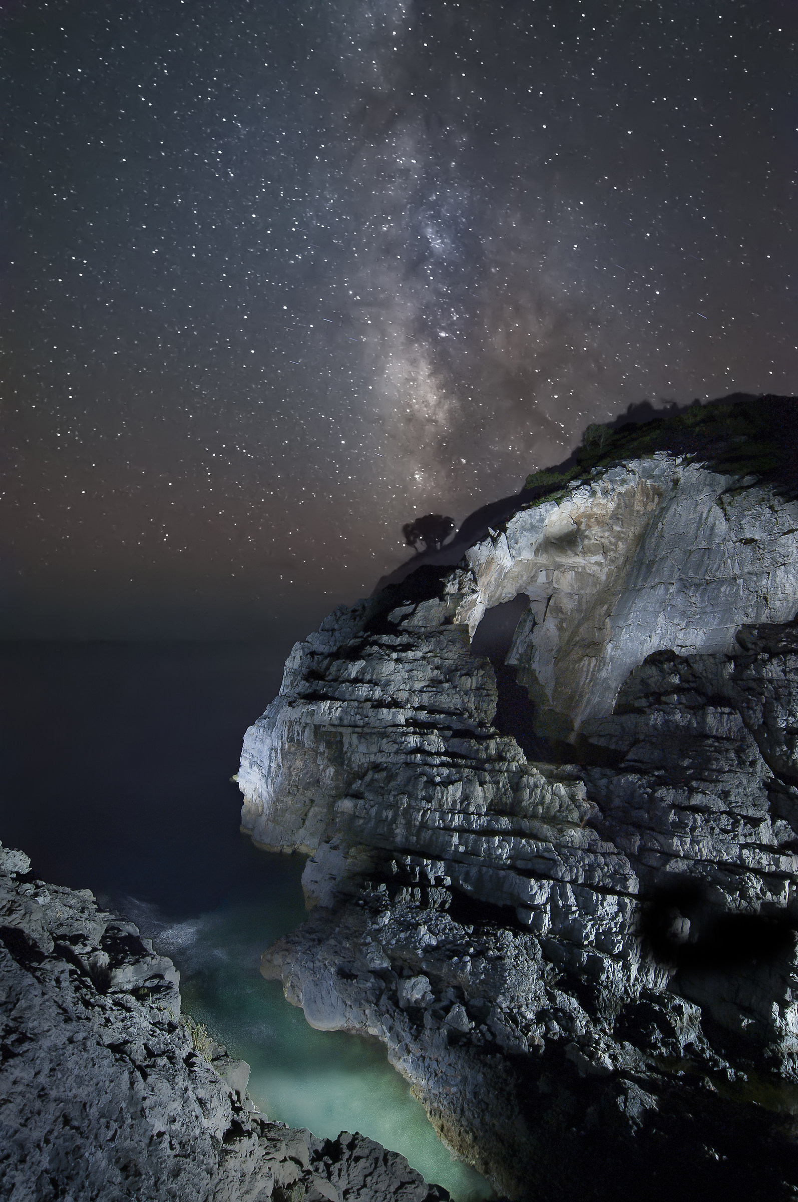 Via lattea nei cieli di Zacinto