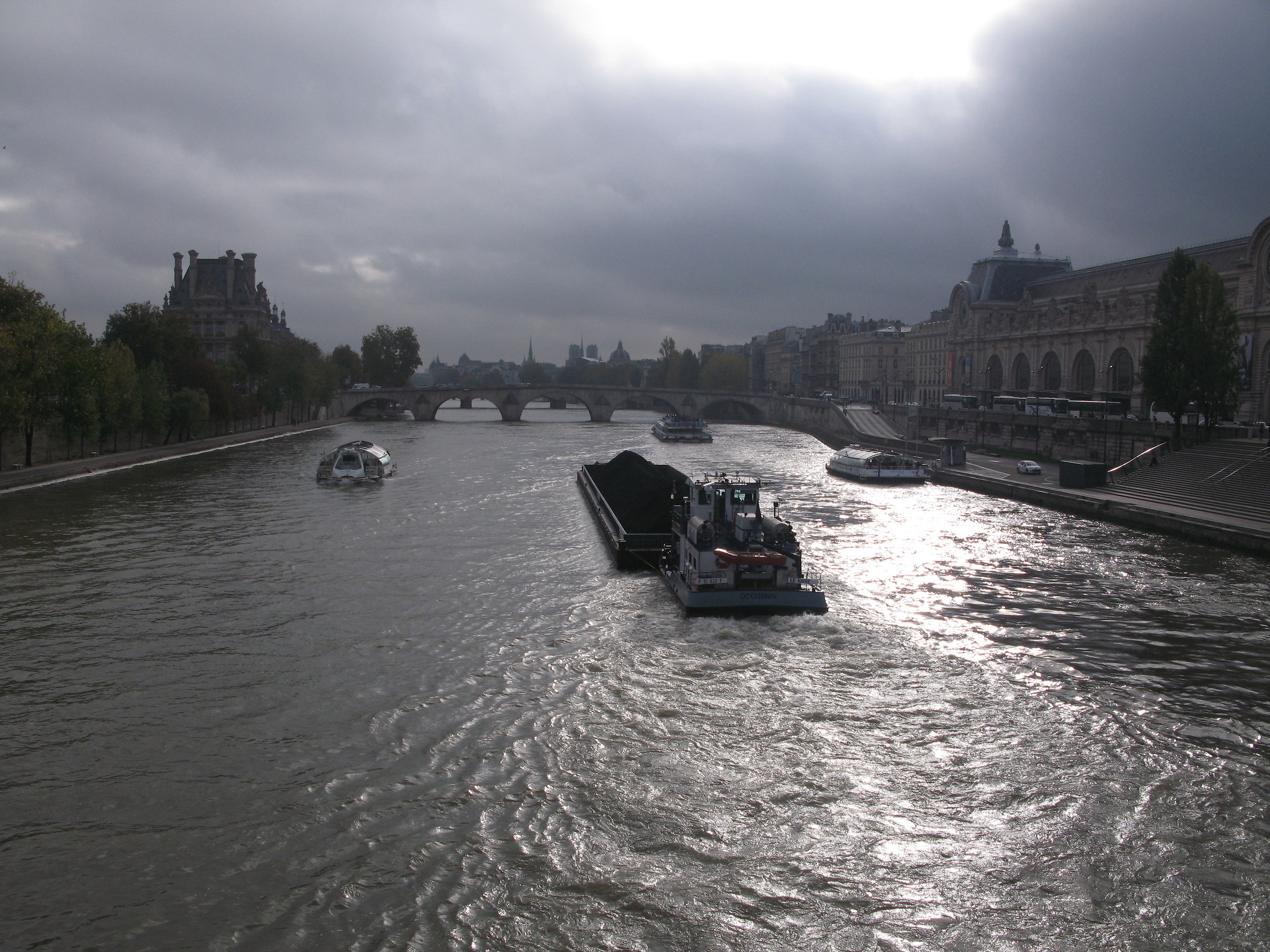 La Senna ed i suoi lavoratori (Francia)