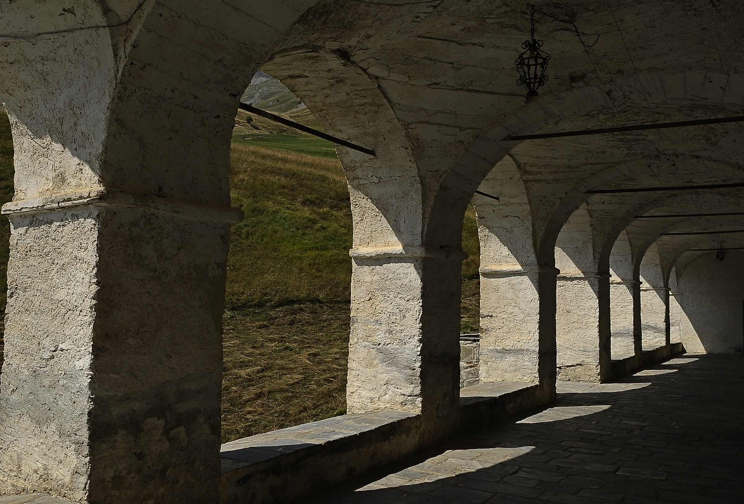 Only the rustle of the wind ...