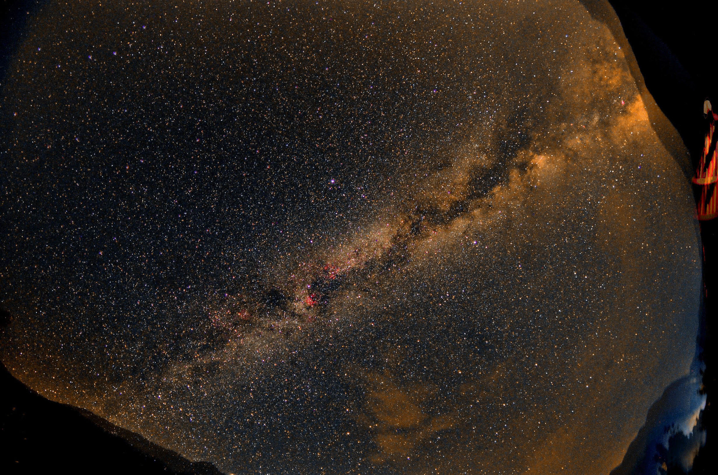Milky way with 8mm !!