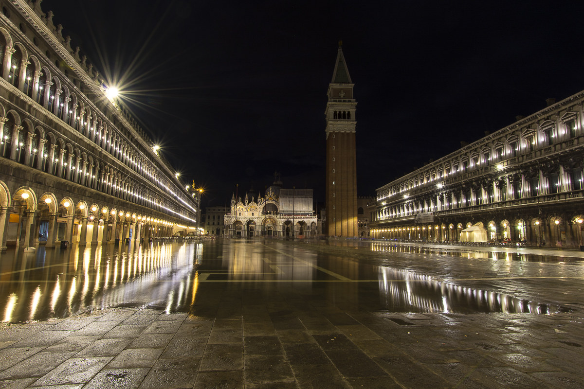 San Marco at night