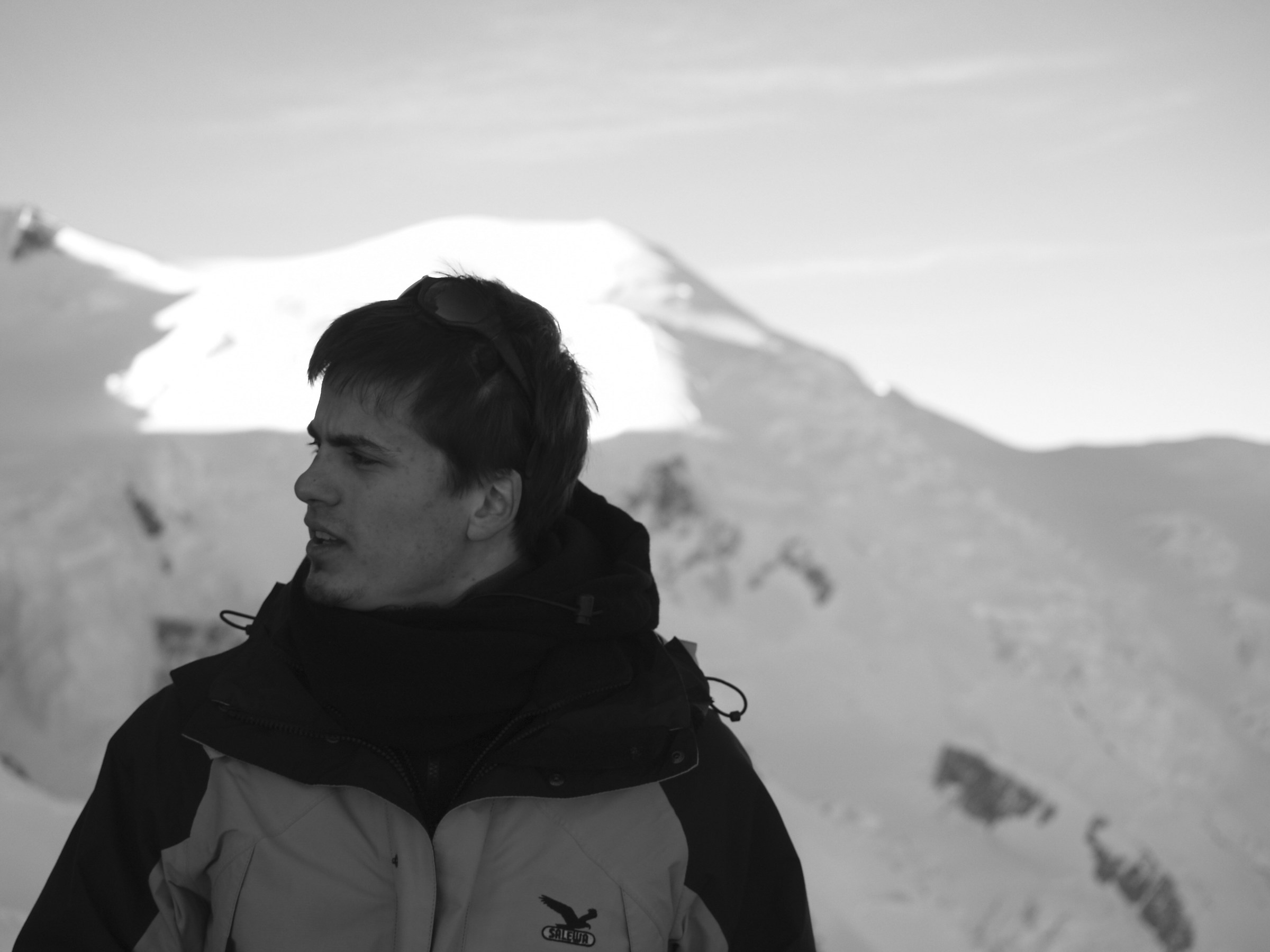 Mont Blanc in the background