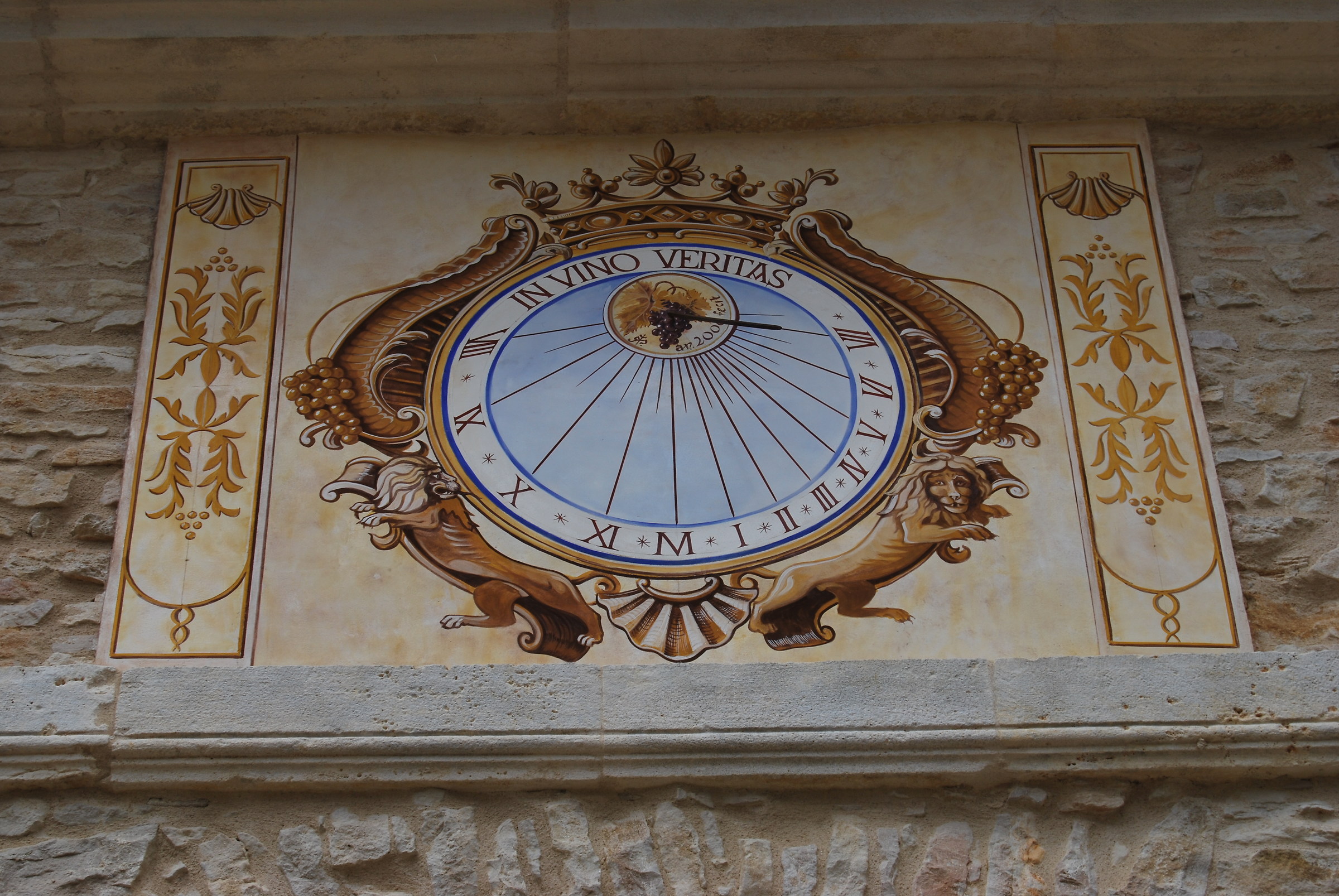 Meridiana a Chateau de Pommard (Francia)