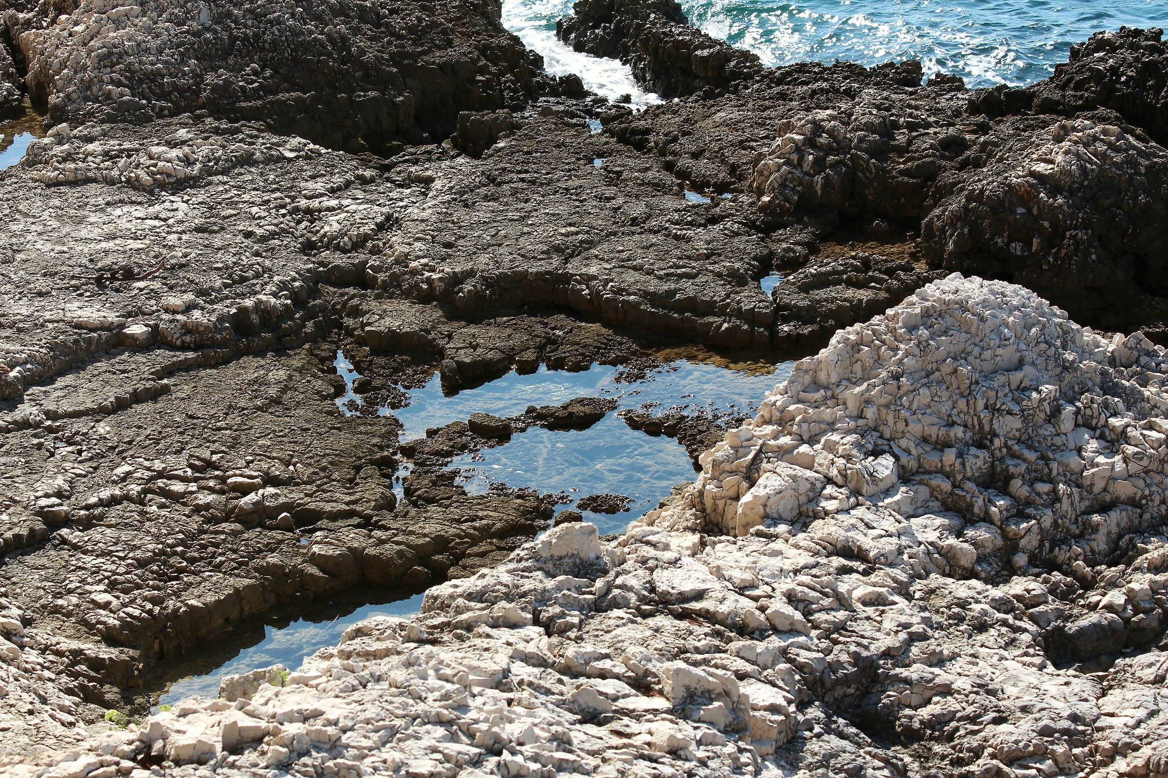 The pool in the rock