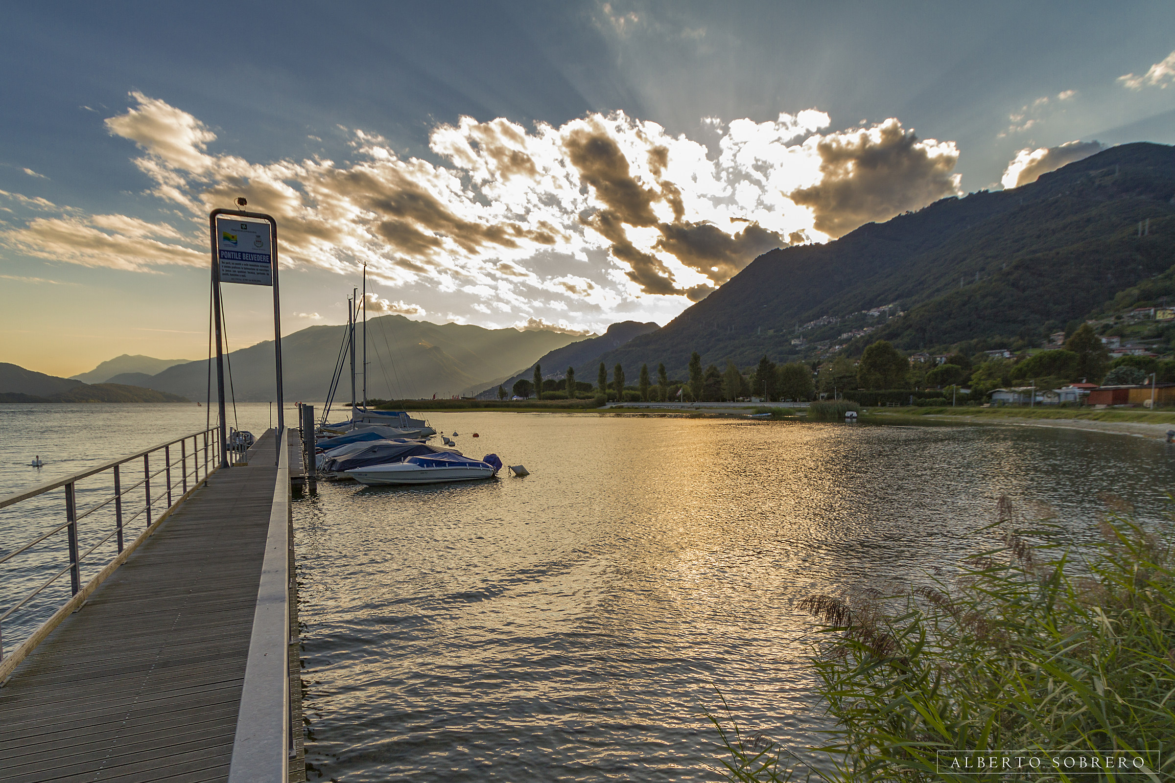 Tramonto sul Lago (Sorico - Lago di Como)