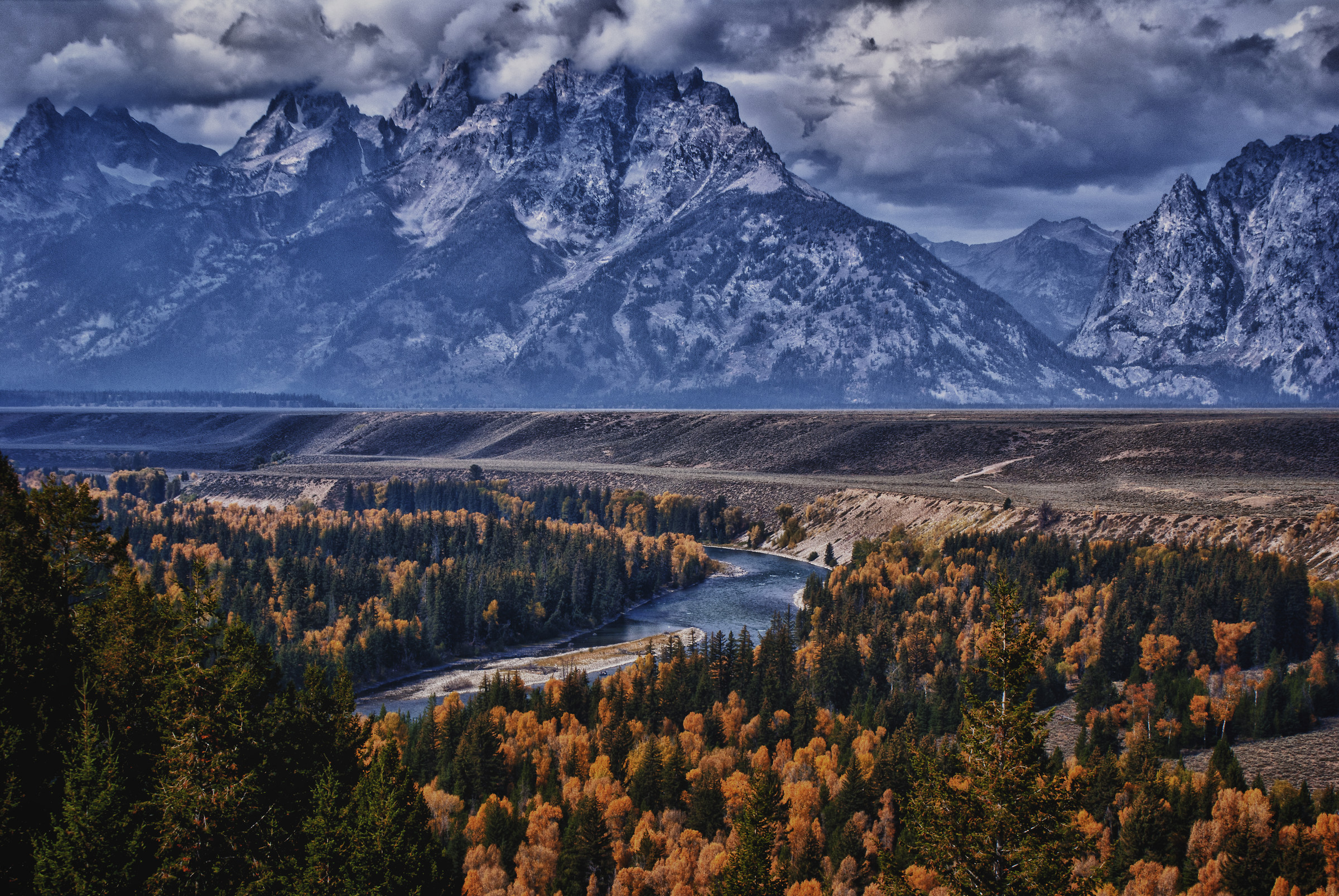 Snake River Overlook HDR - Grand Teton NP