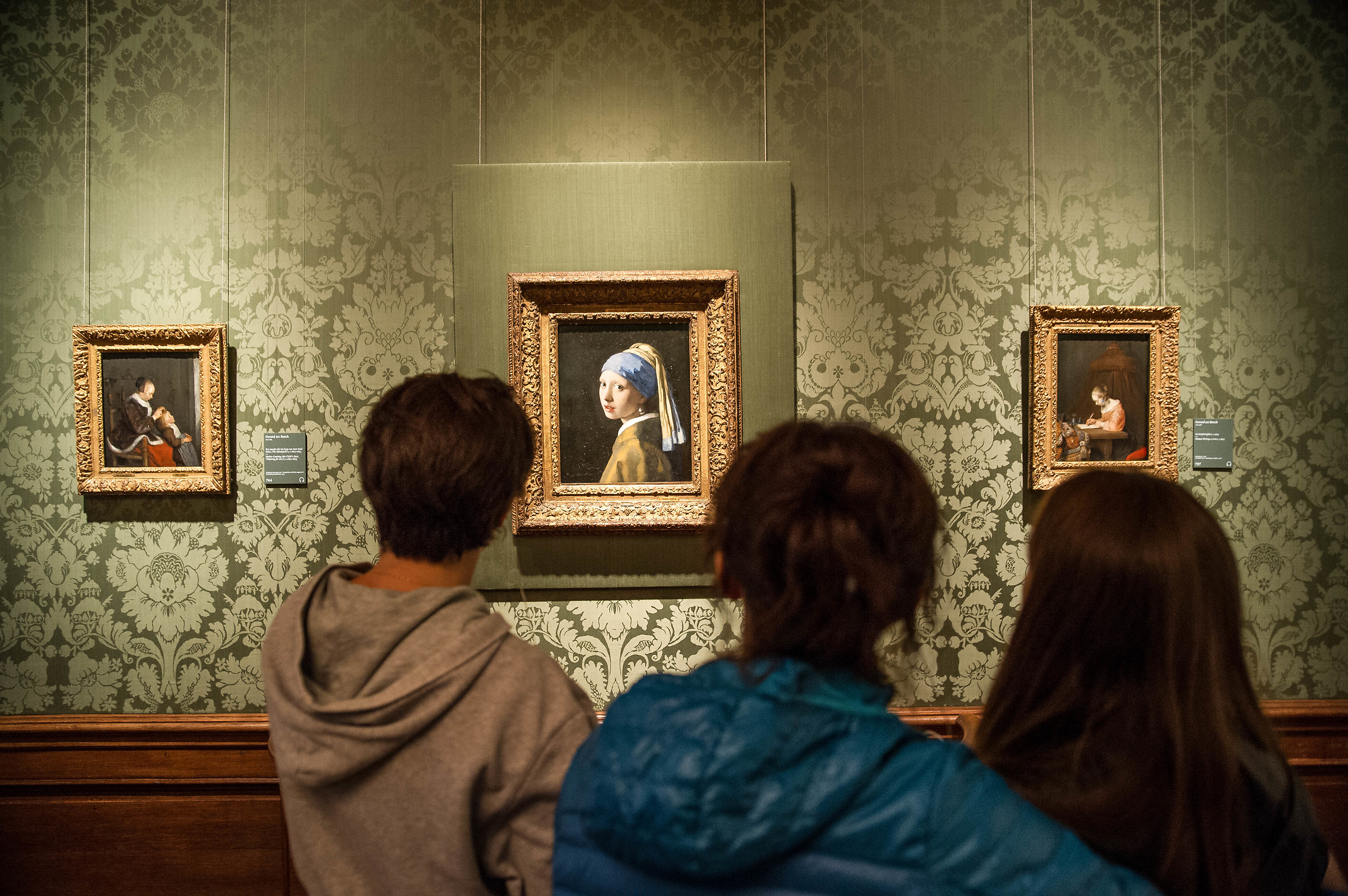 exhibition of Flemish painters in Den Haag