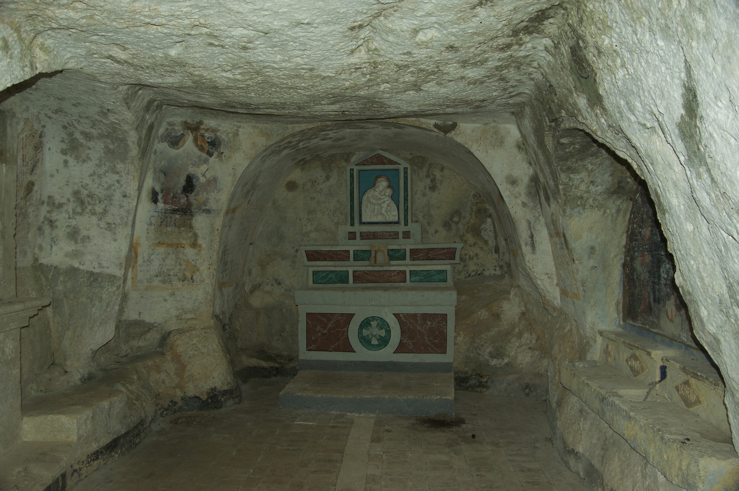 Matera: rock church
