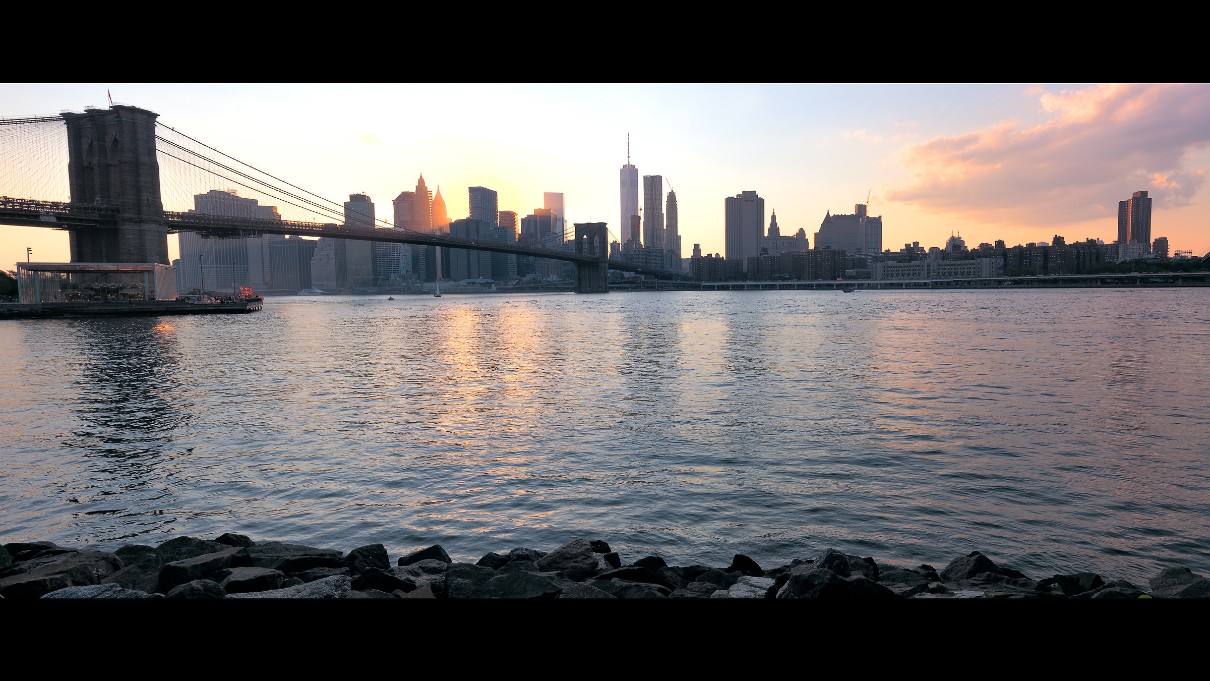 NY Sunset Skyline