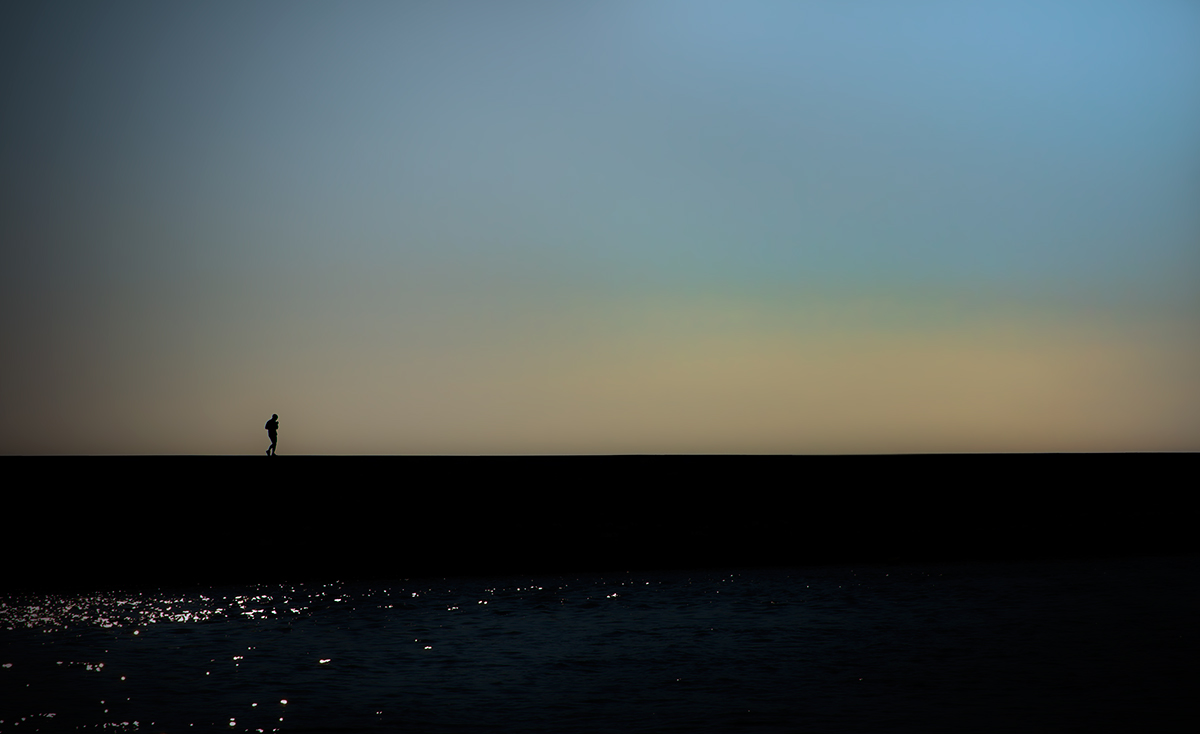 Towards the light ....