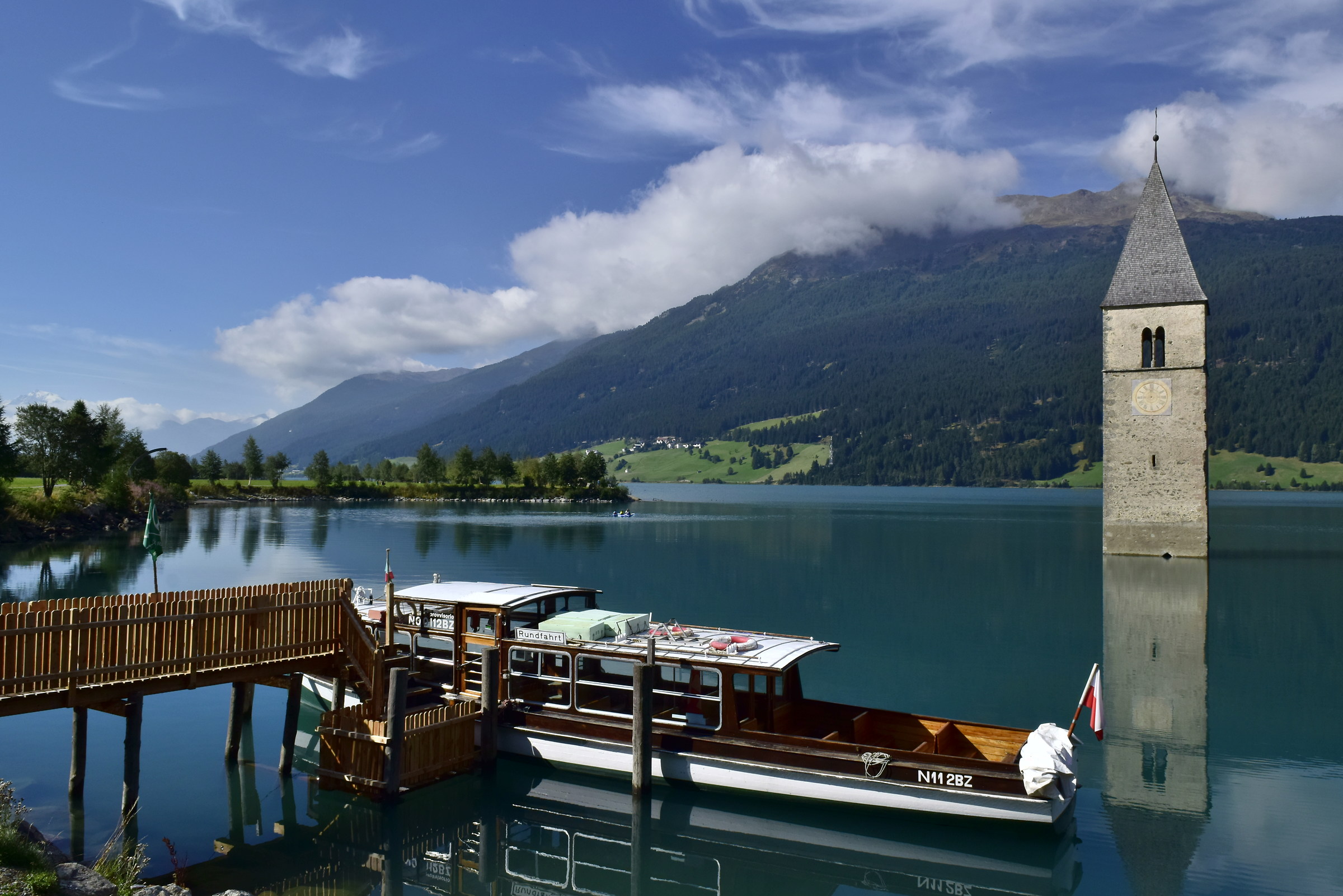 The old steeple of Curon