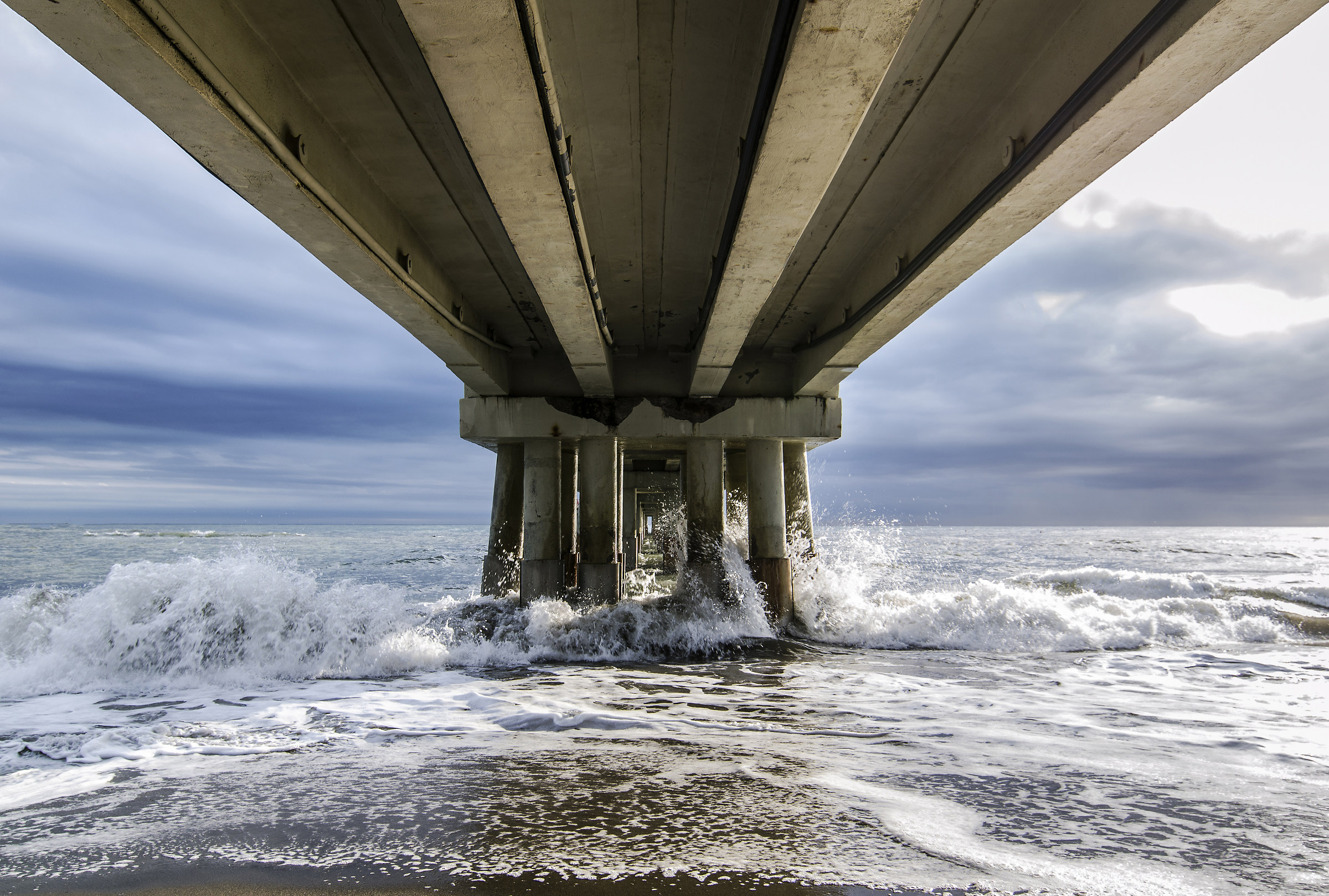 The pier - Marina di Massa