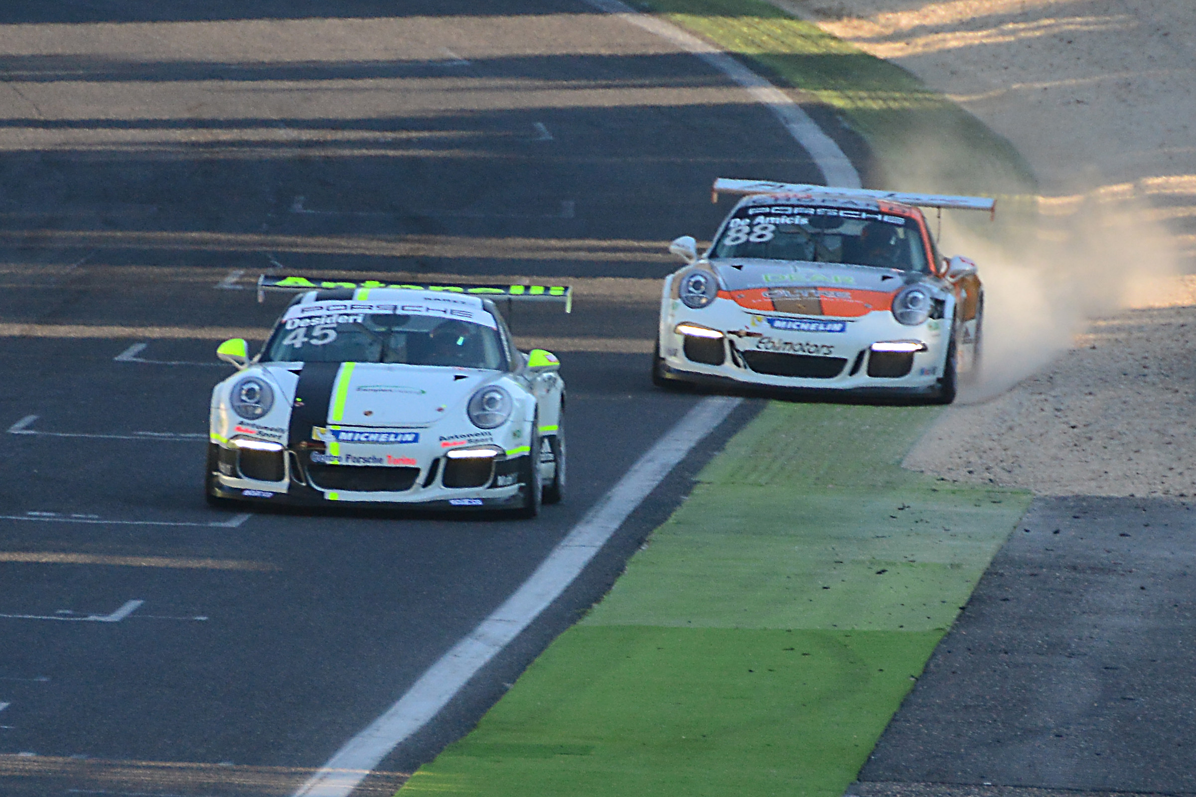 Tutta la pista e oltre