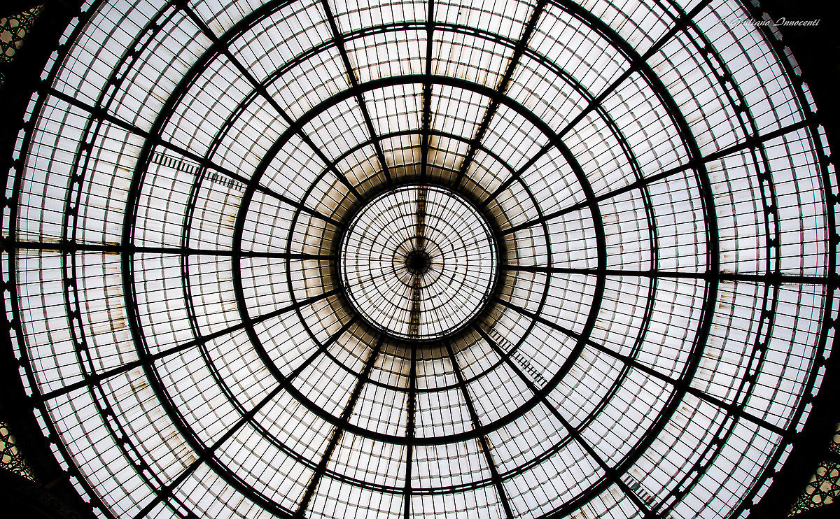 under the dome - Galleria Vittorio Emanuele in Milan