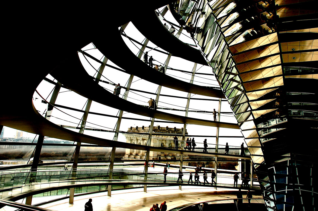 Reichstag - Berlino. Cupola di Foster.